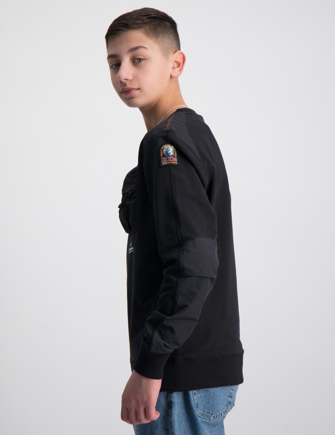 Parajumpers PJS Rescue Fleece Sabre Svart för Kille | Kids Brand Store