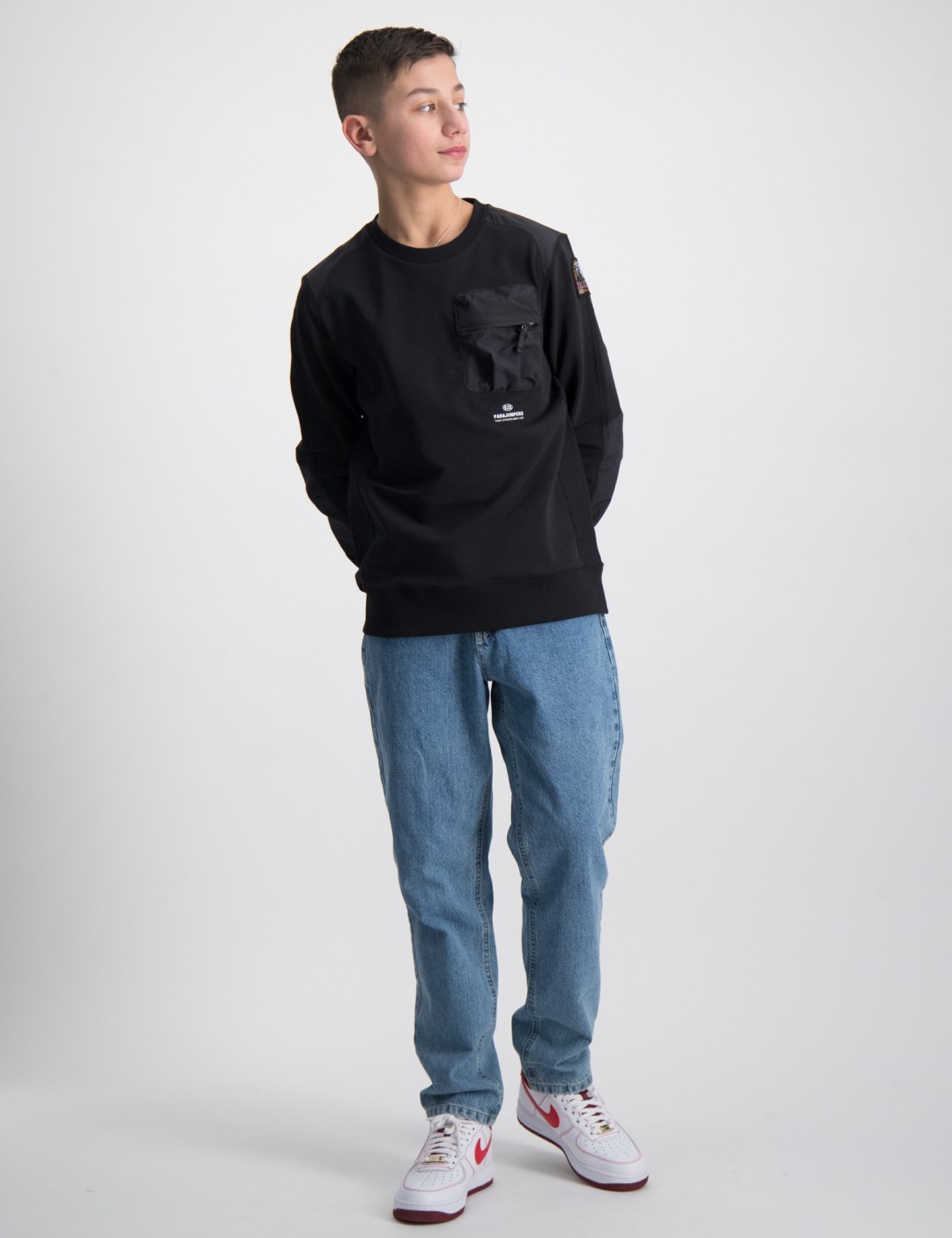Parajumpers PJS Rescue Fleece Sabre Svart för Kille | Kids Brand Store
