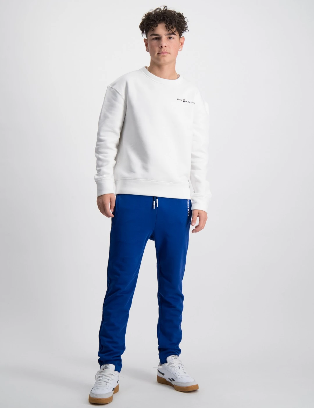 Sail Racing JR RACE HEAVY SWEATER Vit för Kille | Kids Brand Store