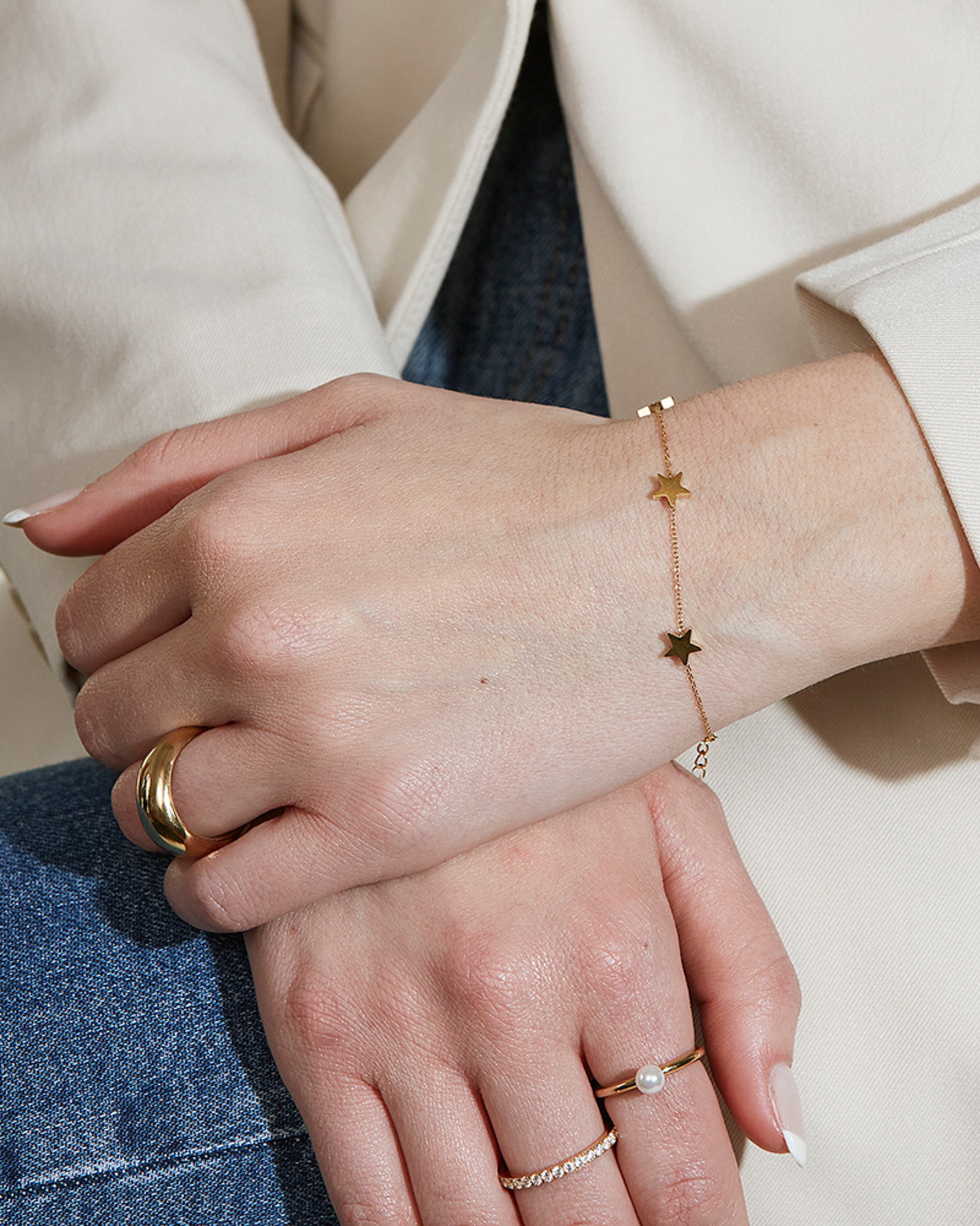Edblad Sirius Bracelet Multi Gold Gylden til Pige | Kids Brand Store