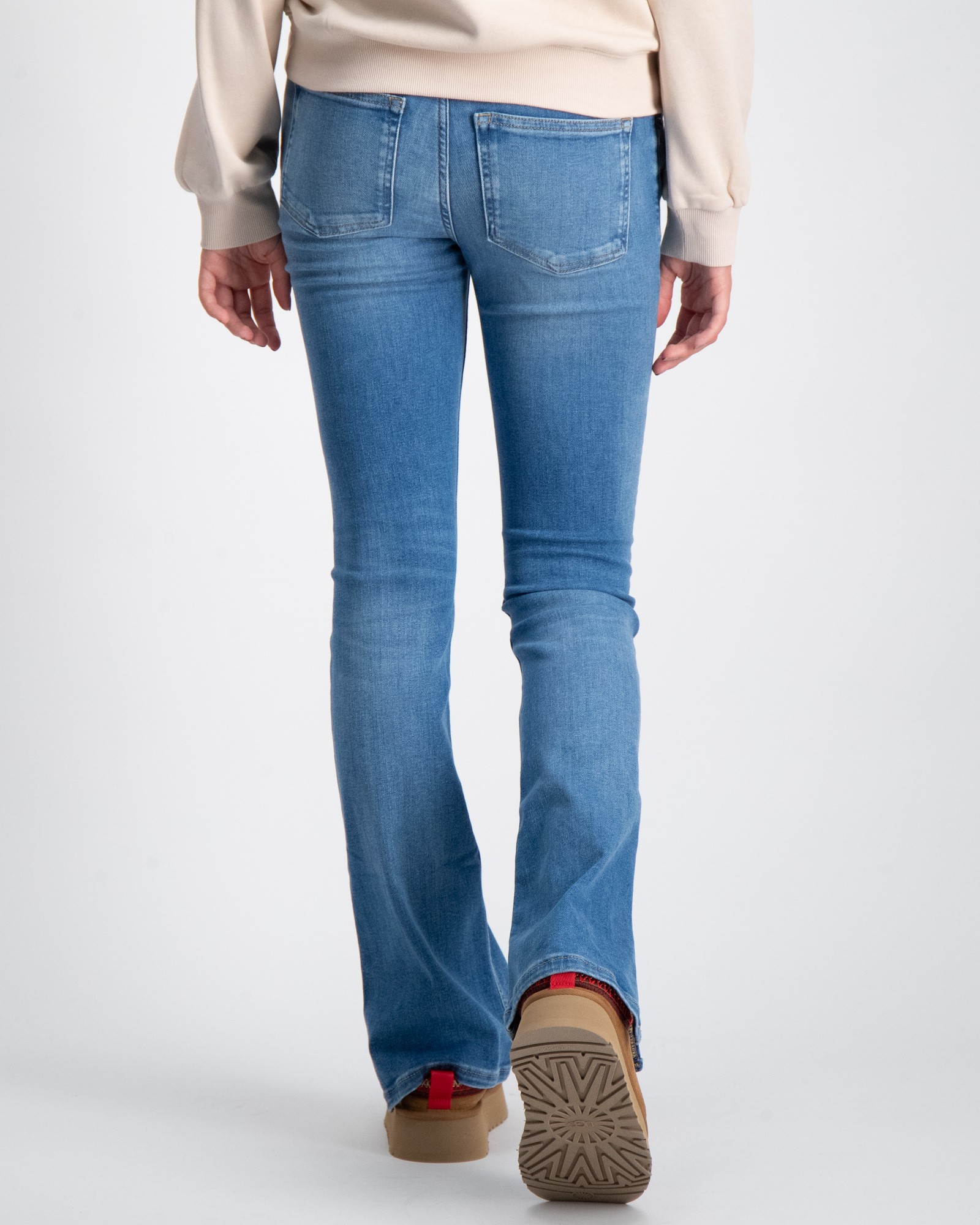 Calvin Klein FLARE MR SPLIT VISUAL MID BLUE Bleu pour Fille | Kids ...