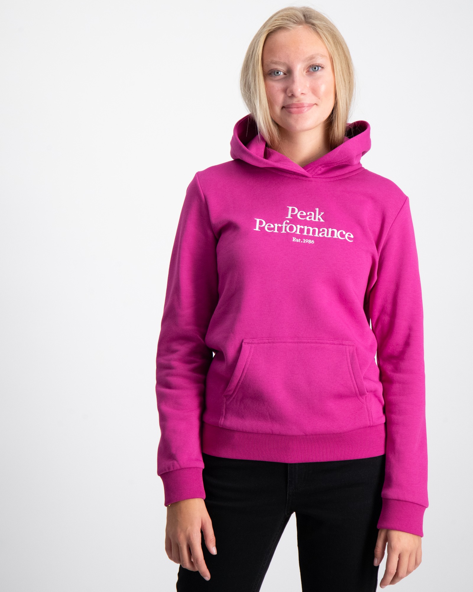 Peak performance hoodie rosa hotsell