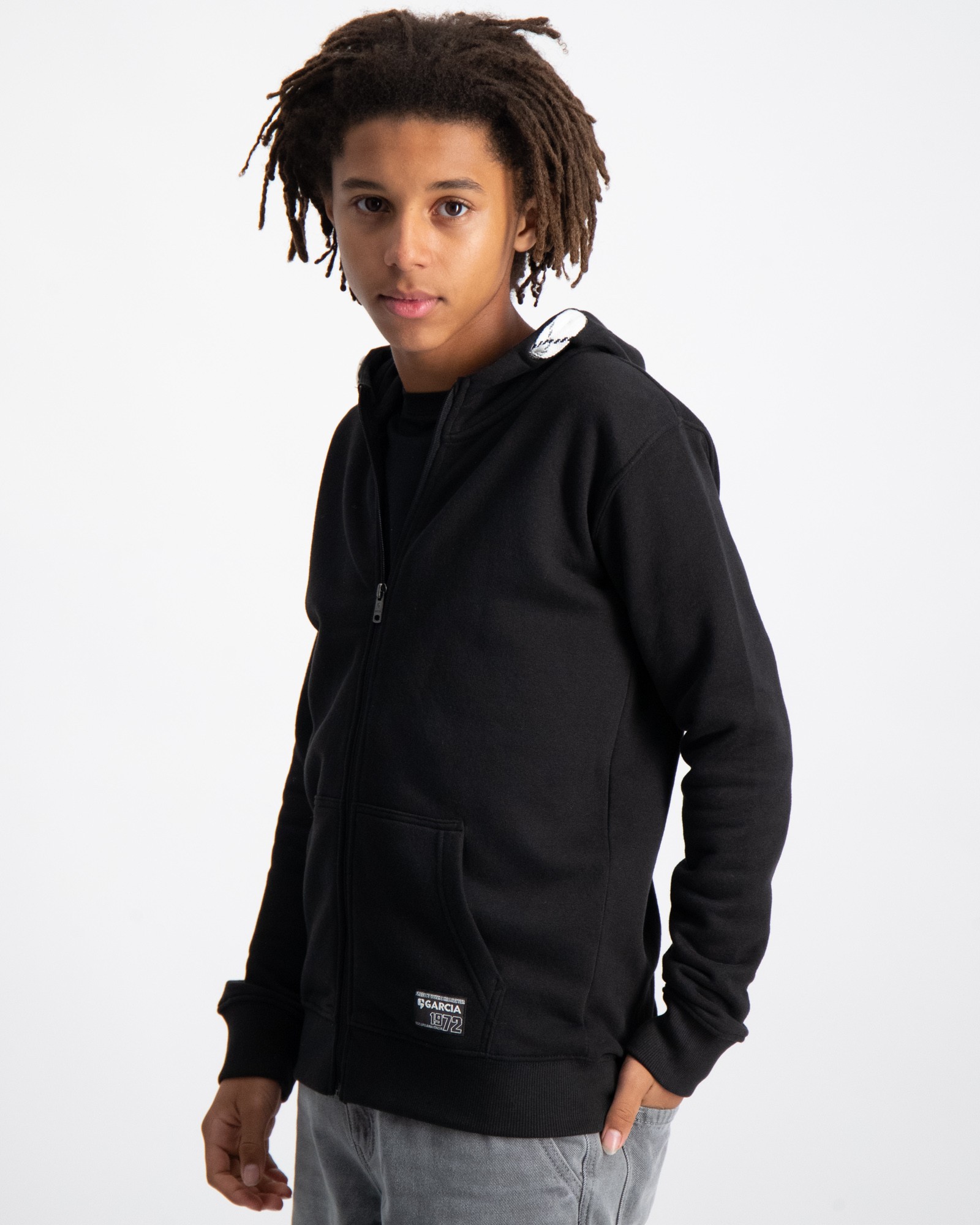 Garcia Sweater Maillot De Survêtement Fille Noir Sweat à