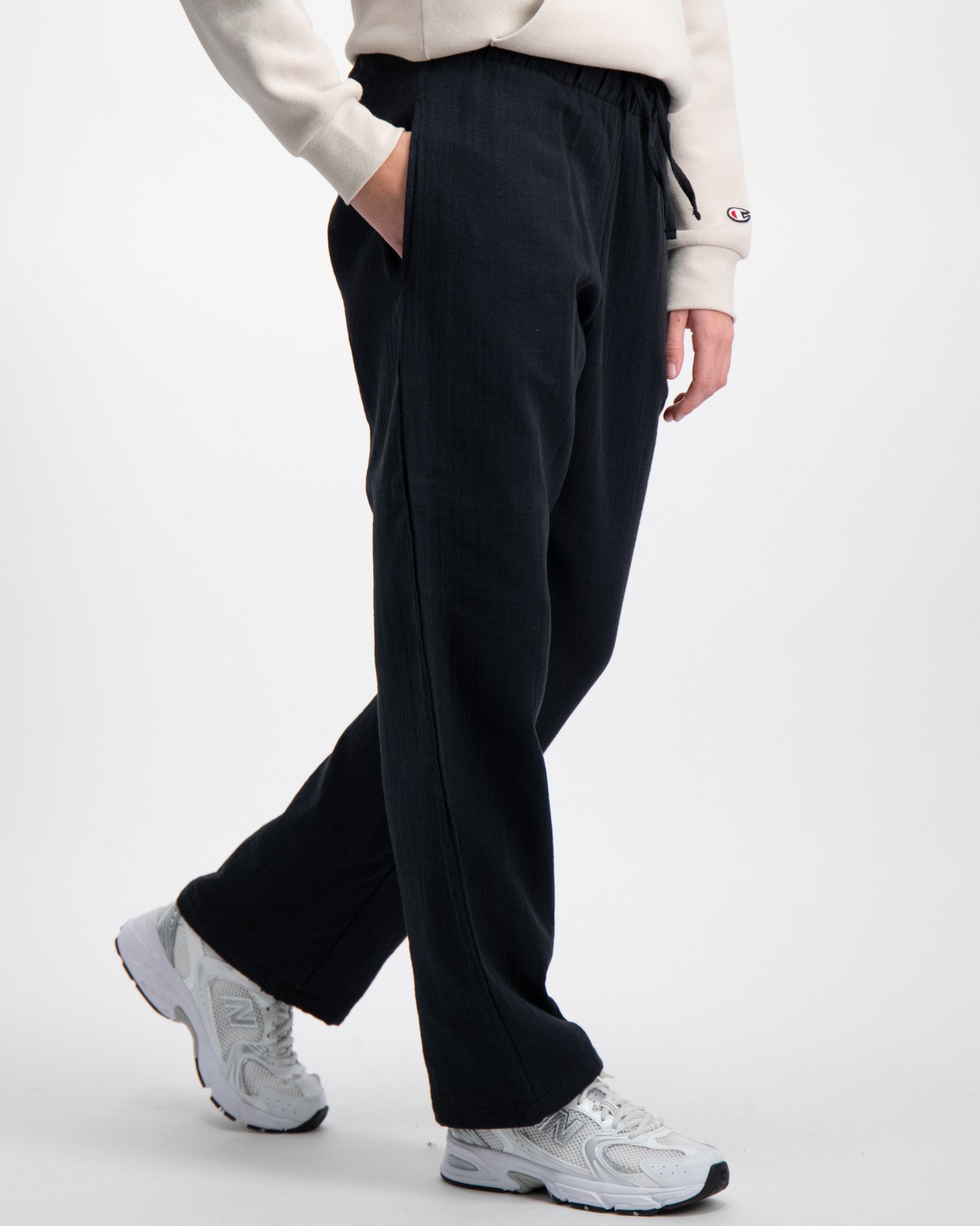 NAME IT Nlfhussa Pantalon En Tissu Straight Pant Pour Fille - 100% Coton Confortable Et Doux