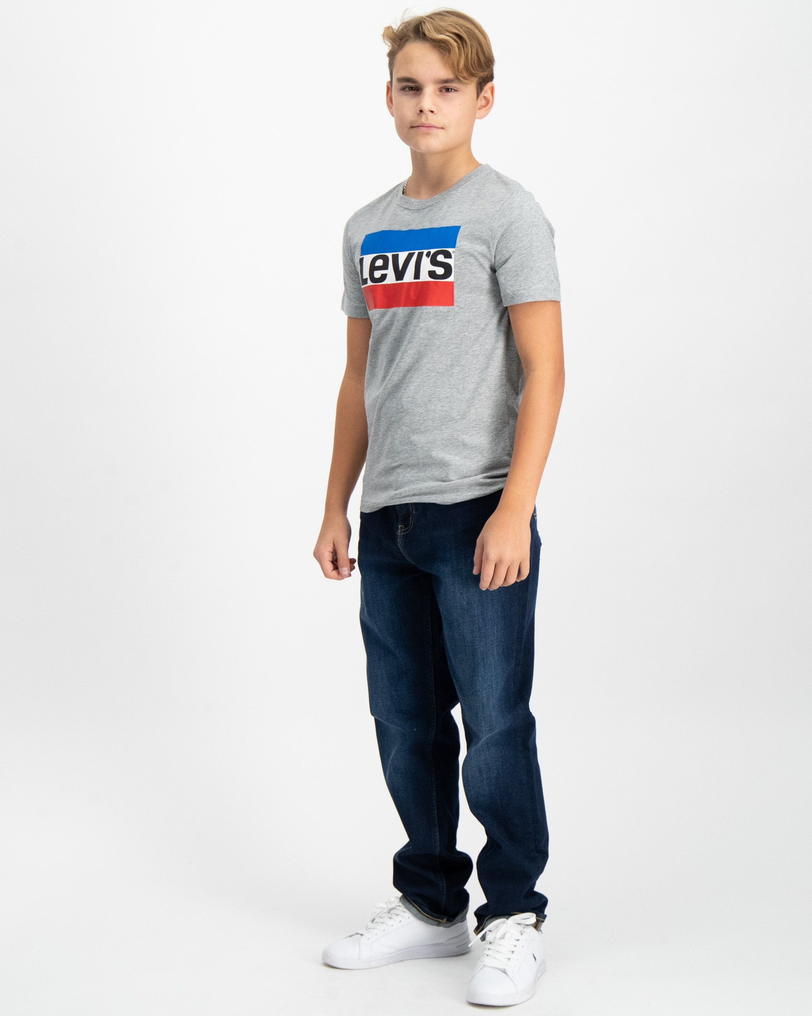 Levi's LVB Poster Logo Originale Tee - Maglietta Bambini E Ragazzi In Cotone Biologico - 3