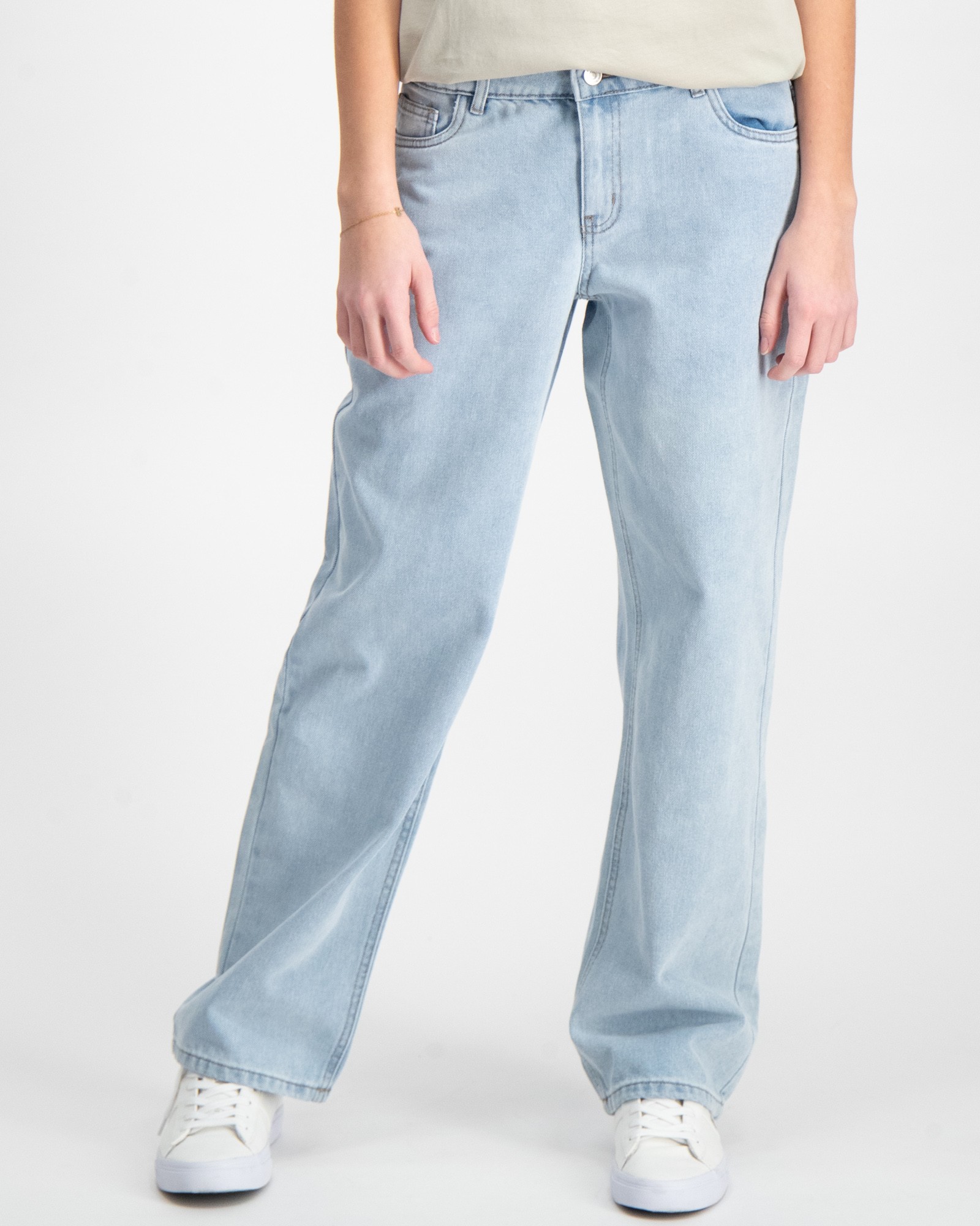 Lmtd Damen Jeans NLFTIANNA - Weite Baggy Hose Für Teens