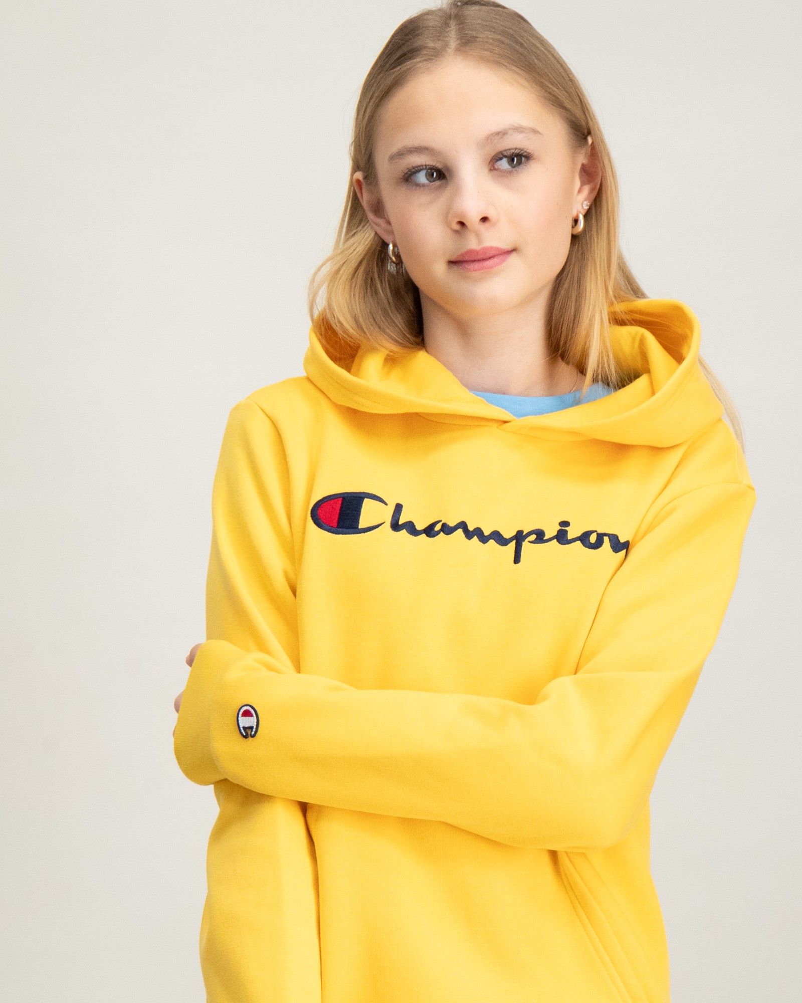 Champion sweater gelb 2019 best sale