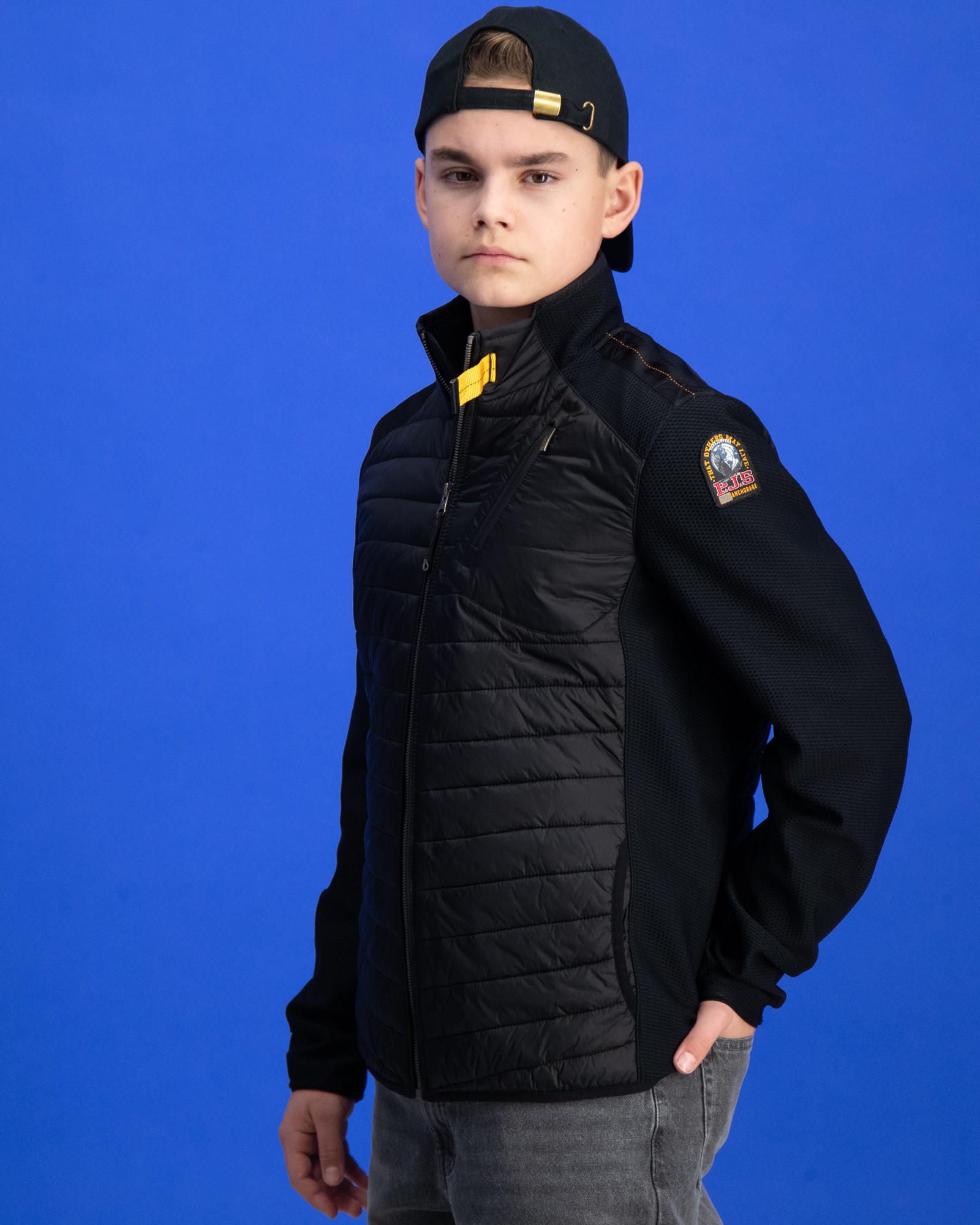 Parajumpers Kids Guys Jackets In Dark Gray