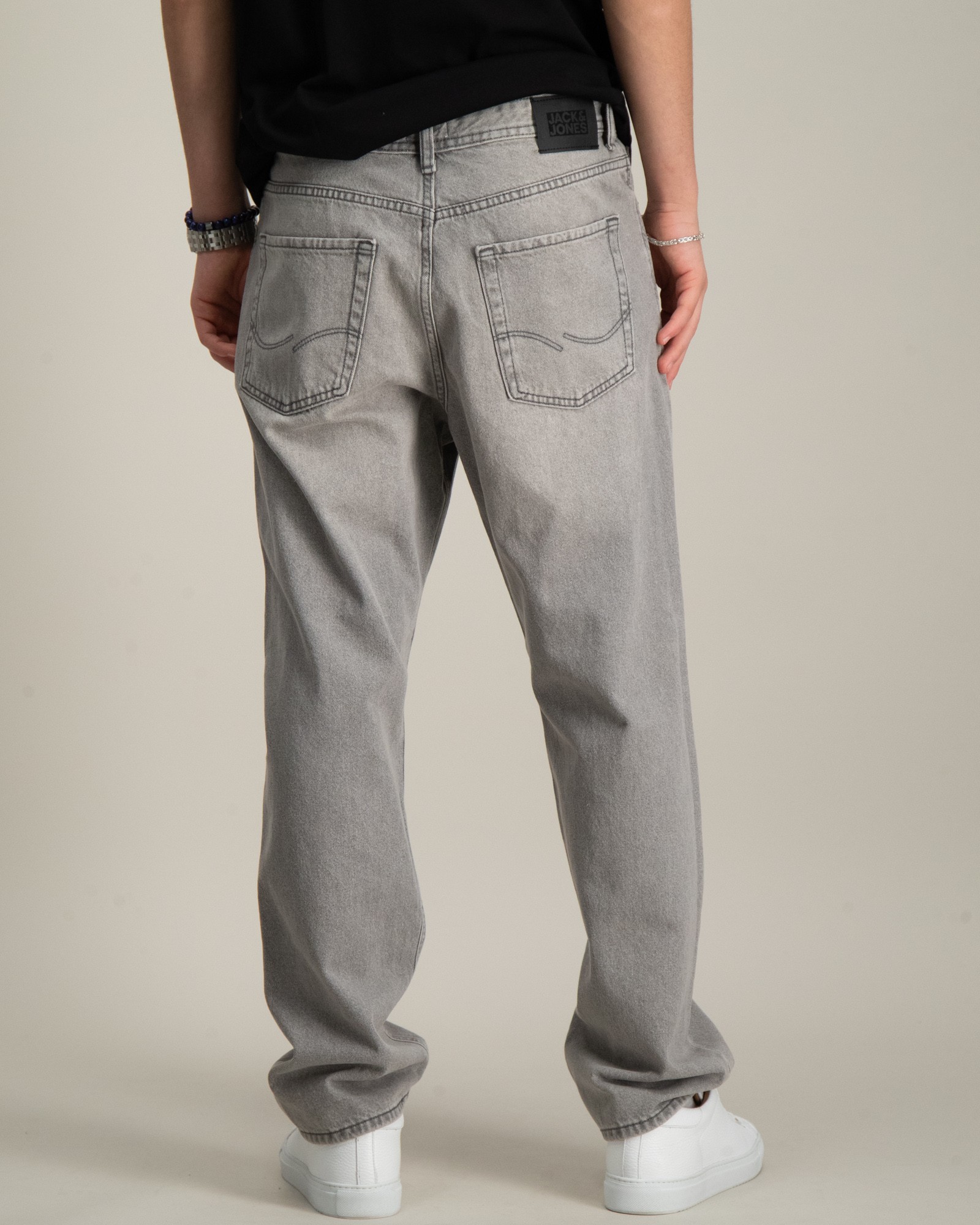 JJICHRIS JJORIGINAL AKM 918 NOOS Vaqueros de corte holgado Azul intermedio Jack