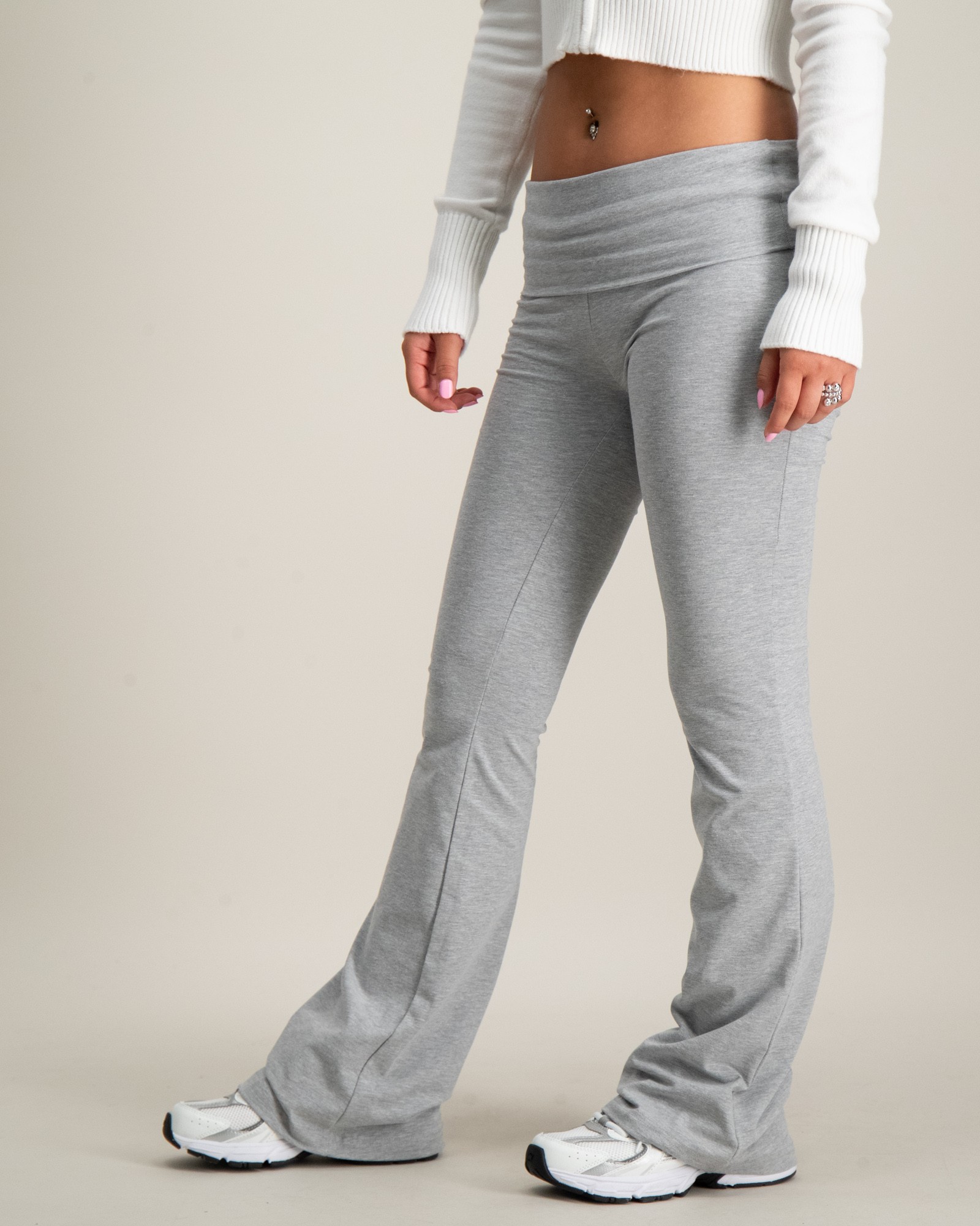 Leggings i grå main image 1