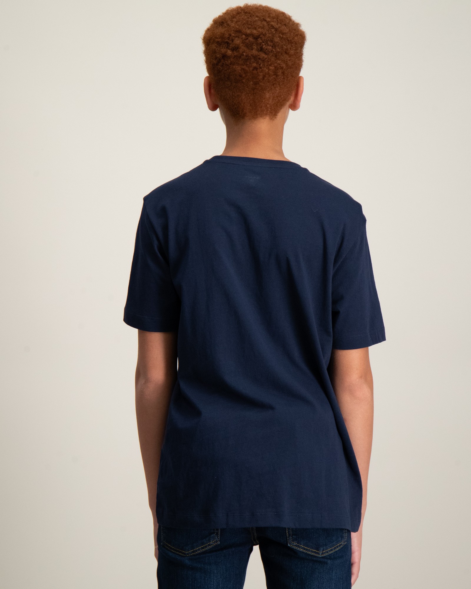 Gant Kids Navy Relaxed Fit T-Shirt