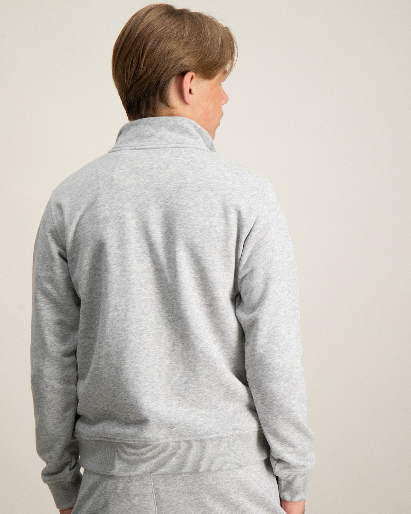 Gant Kids Blue Solid Hooded Full Sleeves Sweatshirt