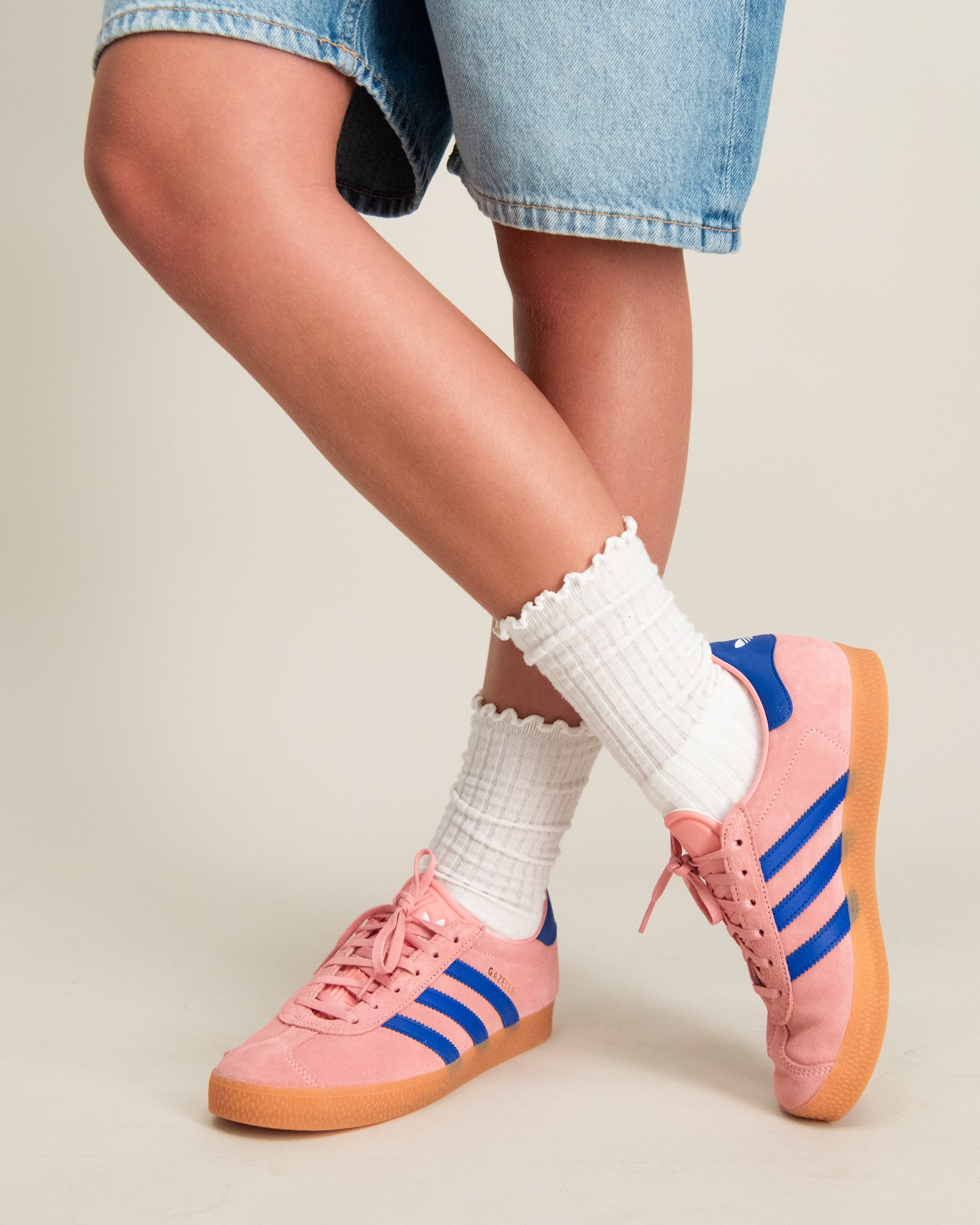 Adidas Originals Rosa GAZELLE J fur Unisex Kids Brand Store