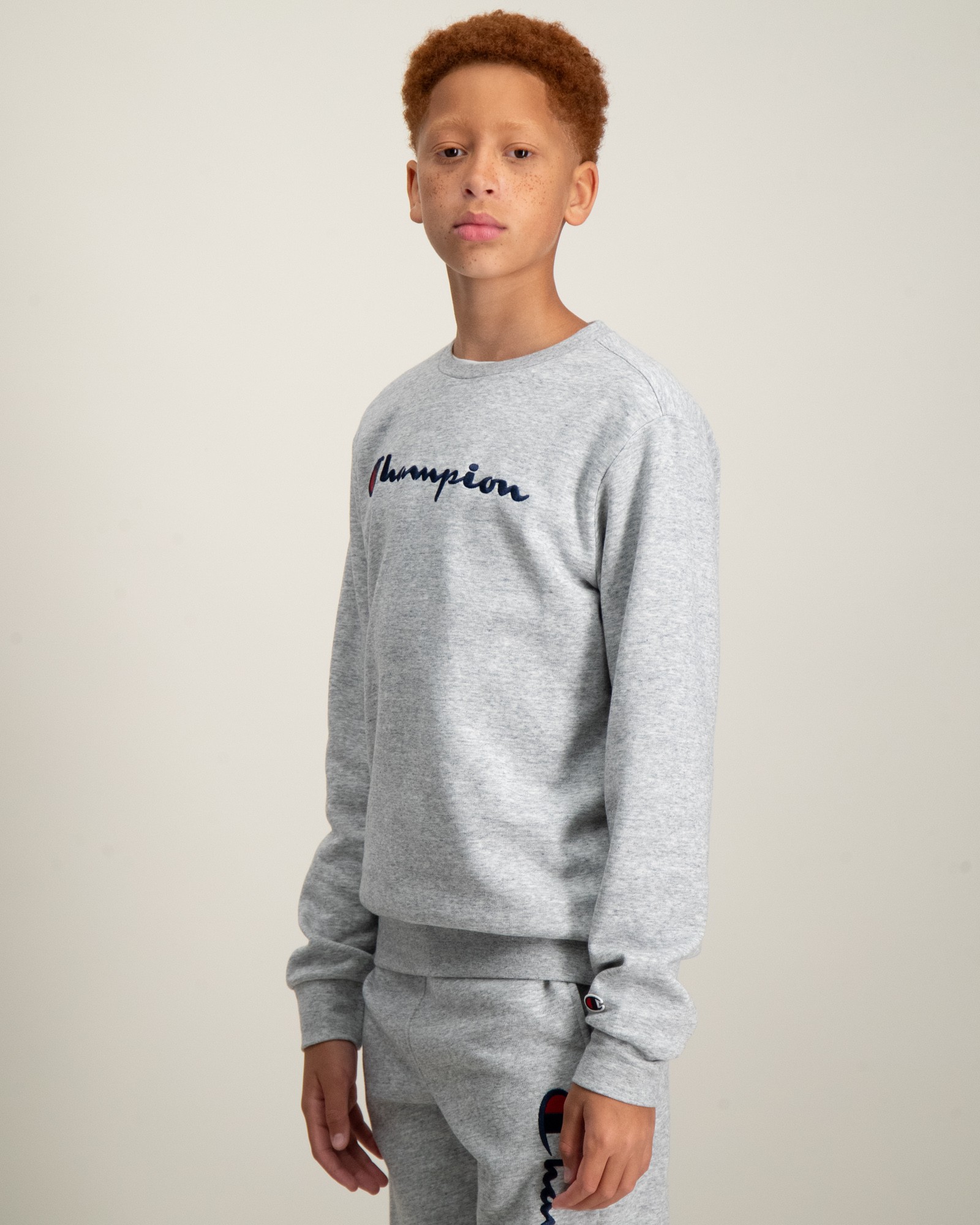 Champion sweater grijs kinder sale