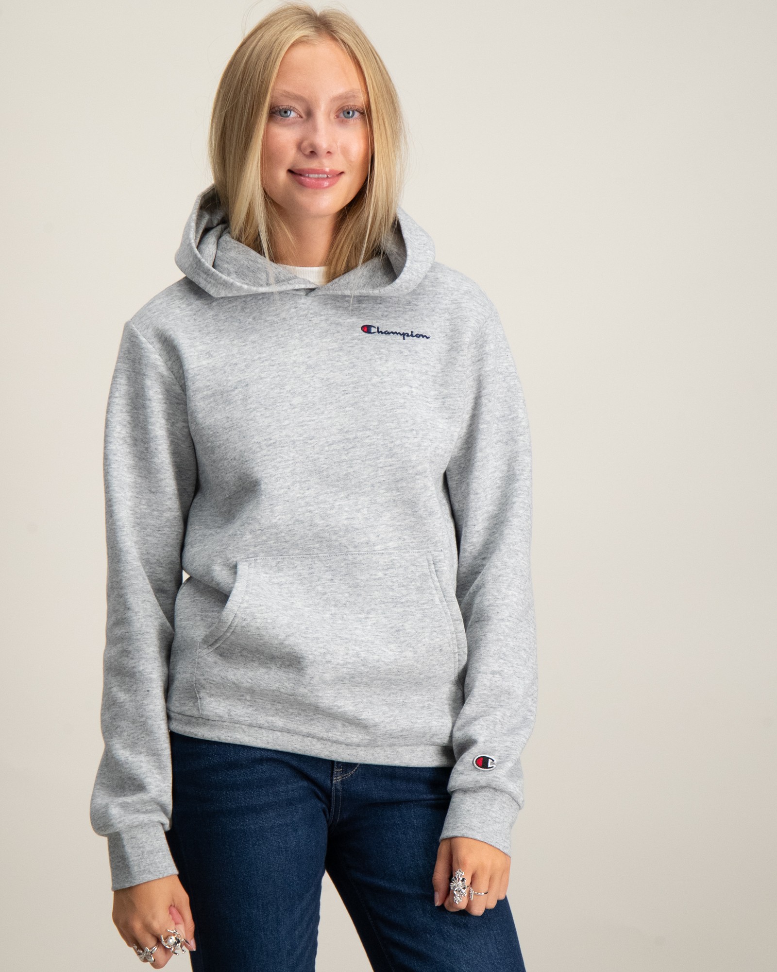 Champion Hooded Sweatshirt Grau für Mädchen Kids Brand Store