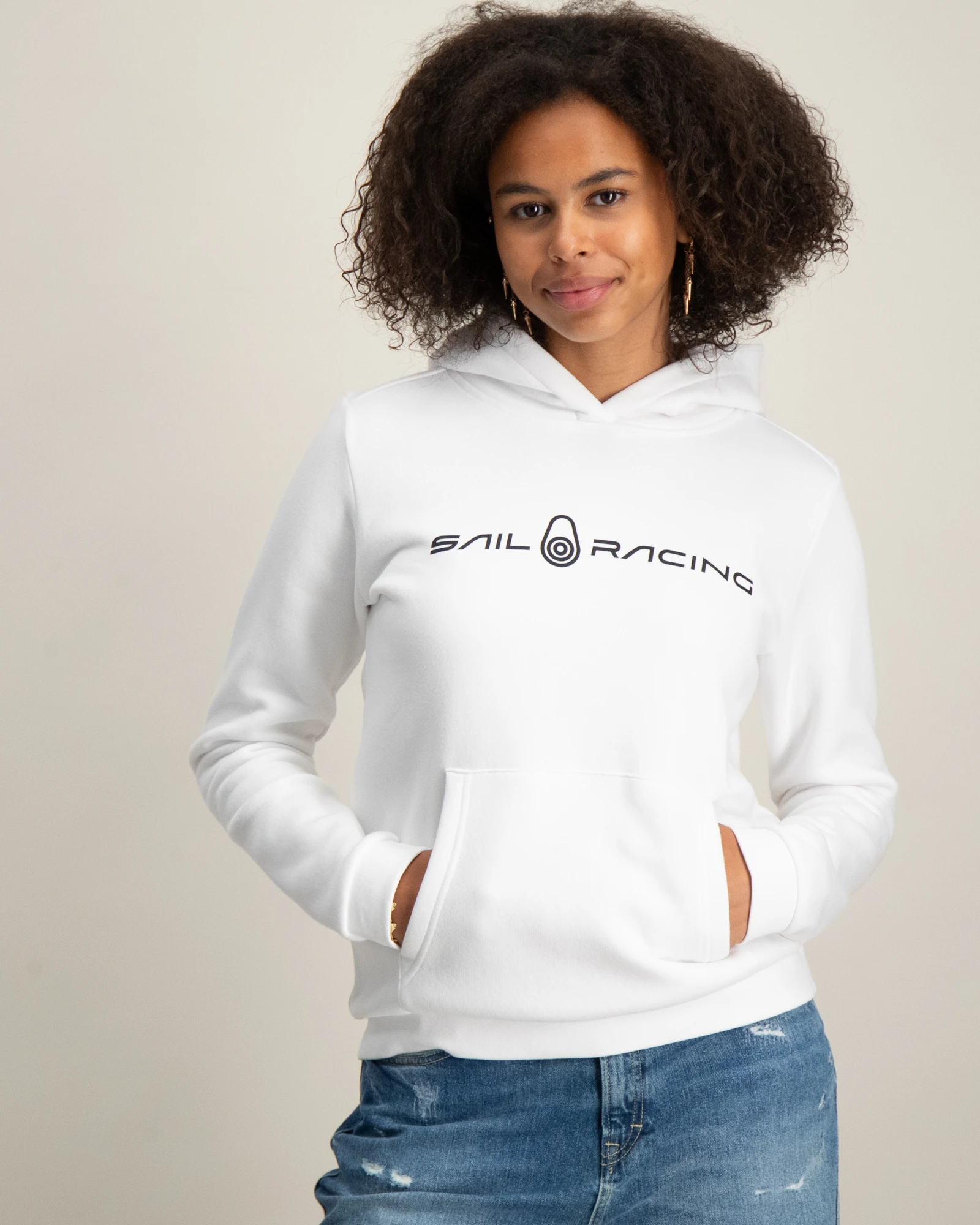Sail Racing JR BOWMAN HOOD Vit för Tjej | Kids Brand Store
