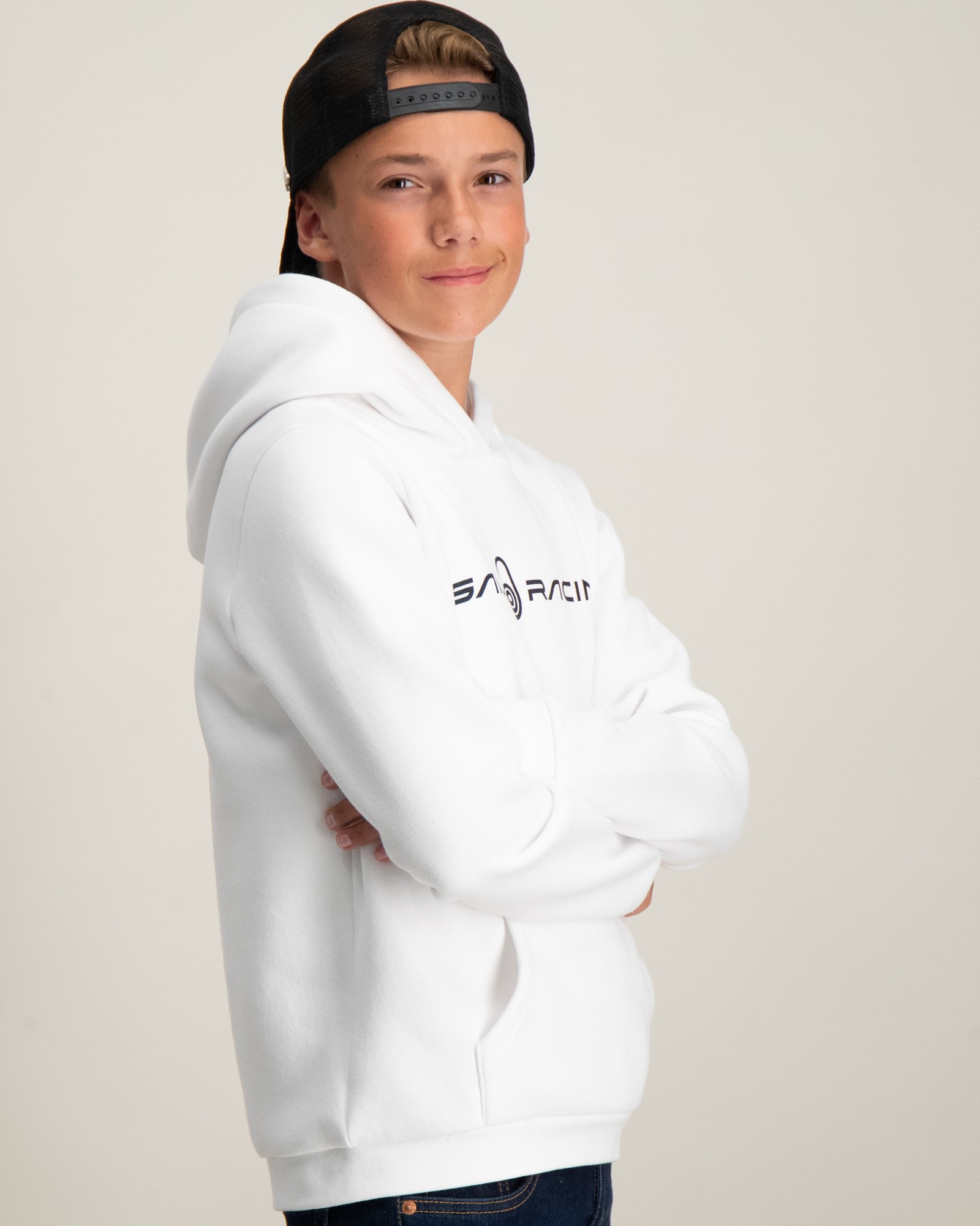 Sail Racing JR BOWMAN HOOD Vit för Kille | Kids Brand Store