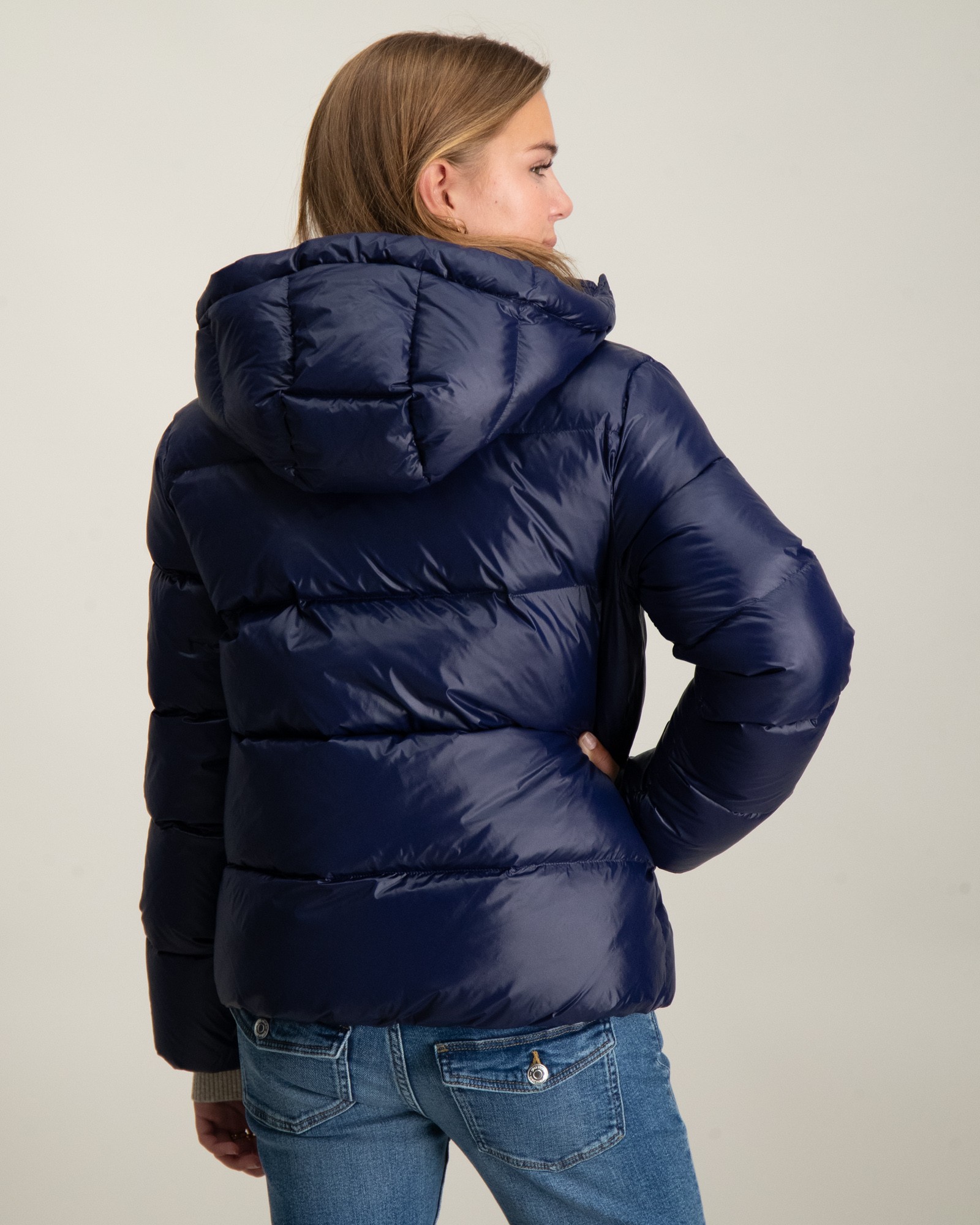 Polo Ralph Lauren Down Hooded Jacket Blau für Mädchen Kids Brand Store