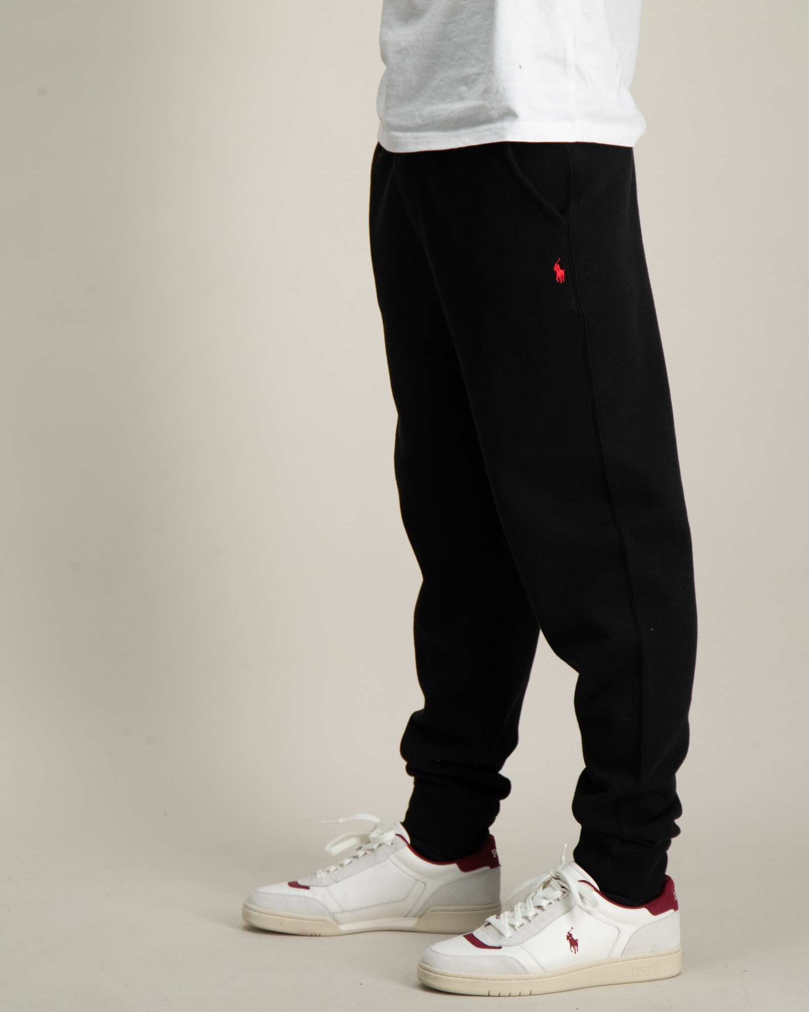 Polo Ralph Lauren Fleece Jogger Pant Zwart voor Jongens Kids Brand Store