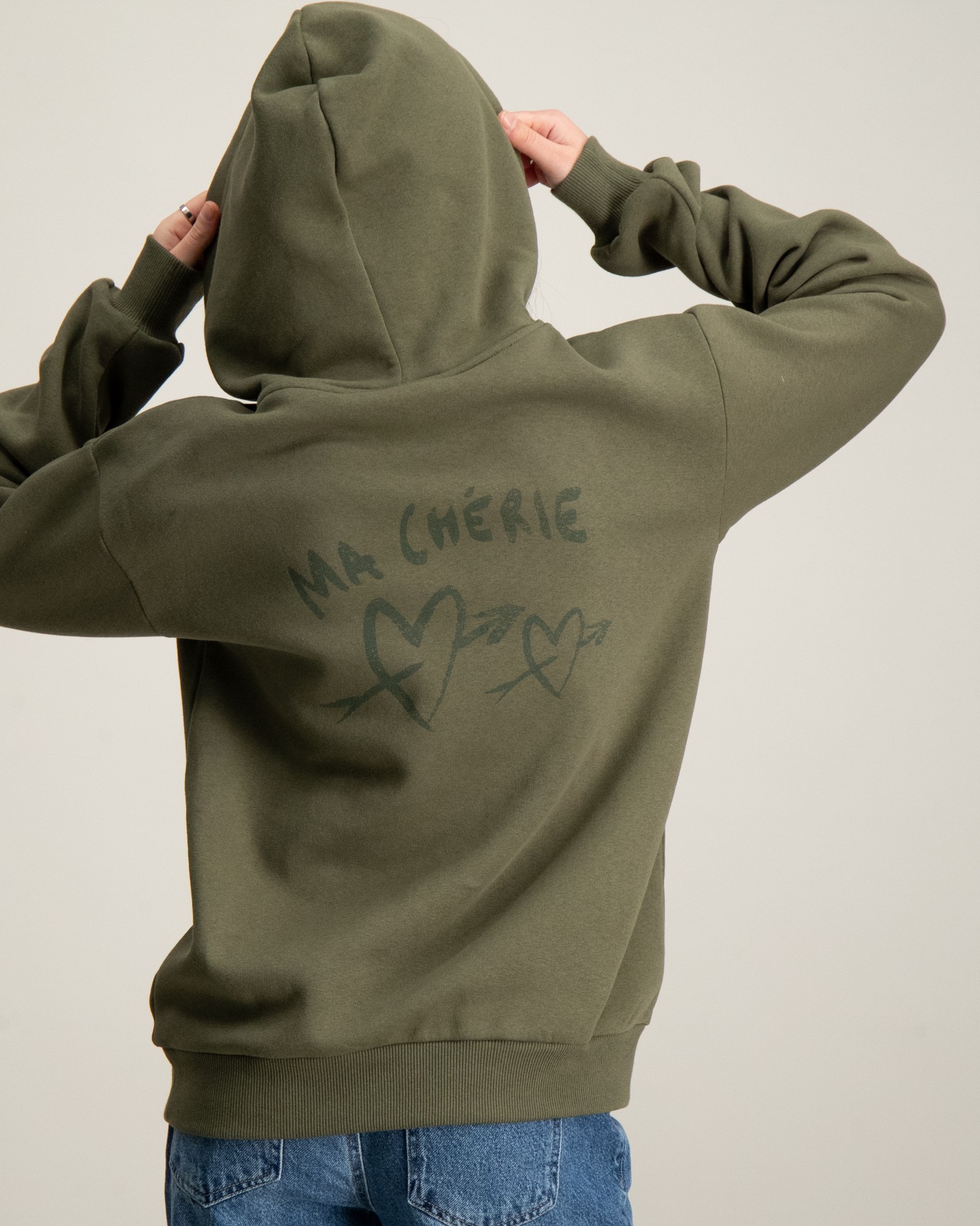 Gina Tricot Young Y basic hoodie Grønn til Jente Kids Brand Store - Main Image