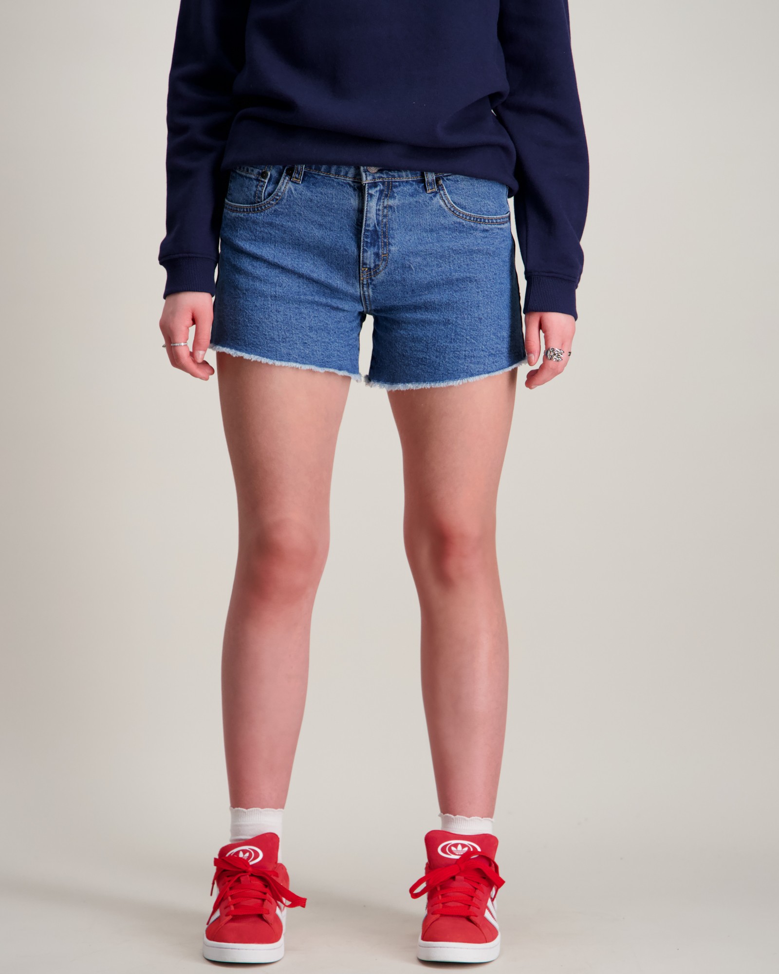 Levi's LVG A LINE SHORT Blauw voor Meisjes | Kids Brand Store