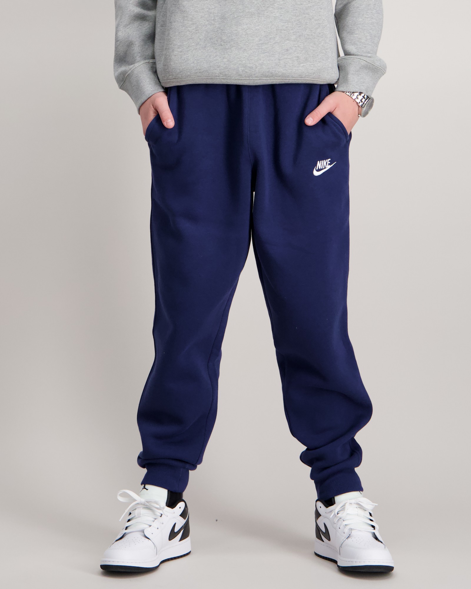 Sweatpants Nike Sportswear Club Fleece Navy Nike Mens Sportswear