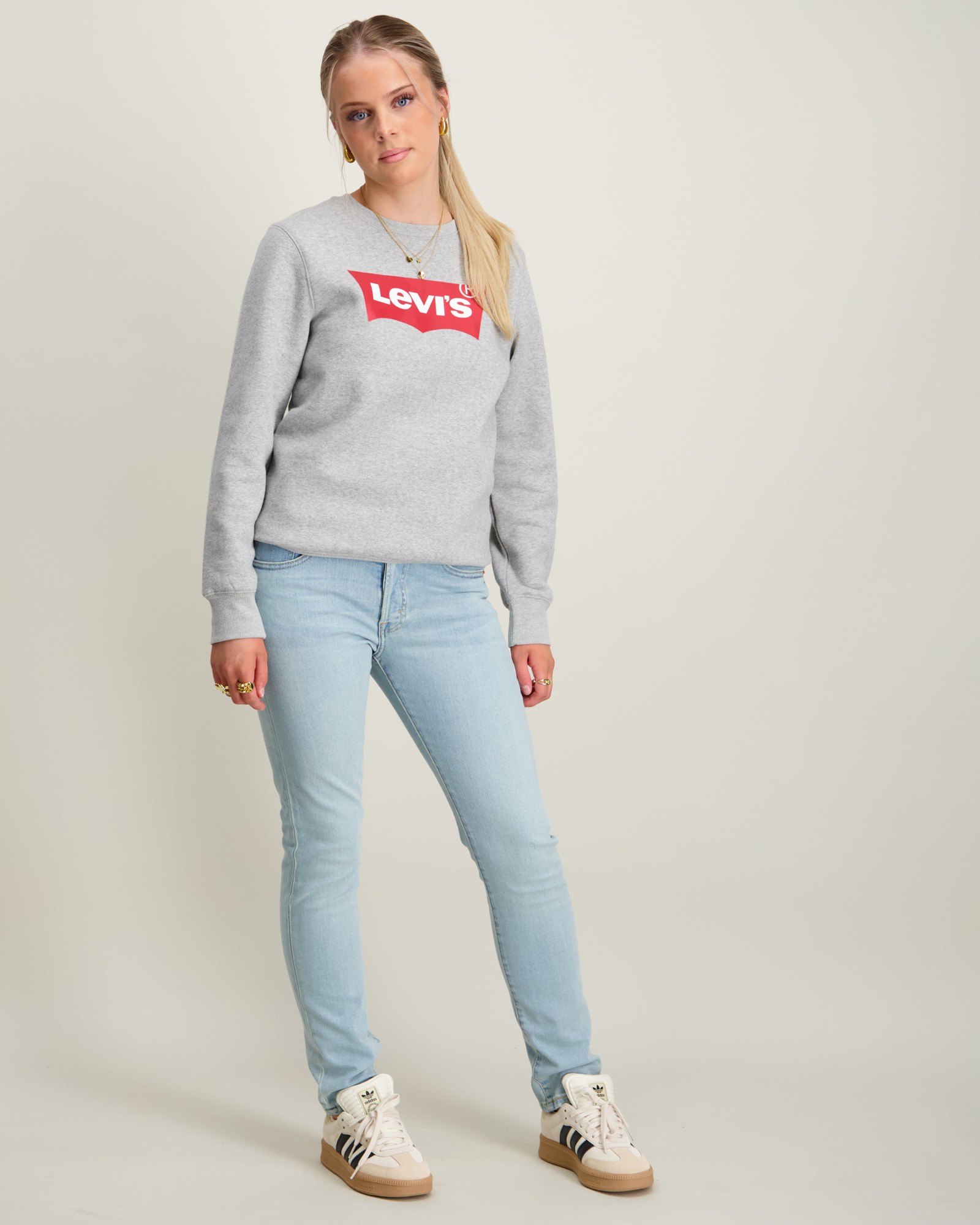 Levi's LVB BATWING CREWNECK Grau für Mädchen | Kids Brand Store