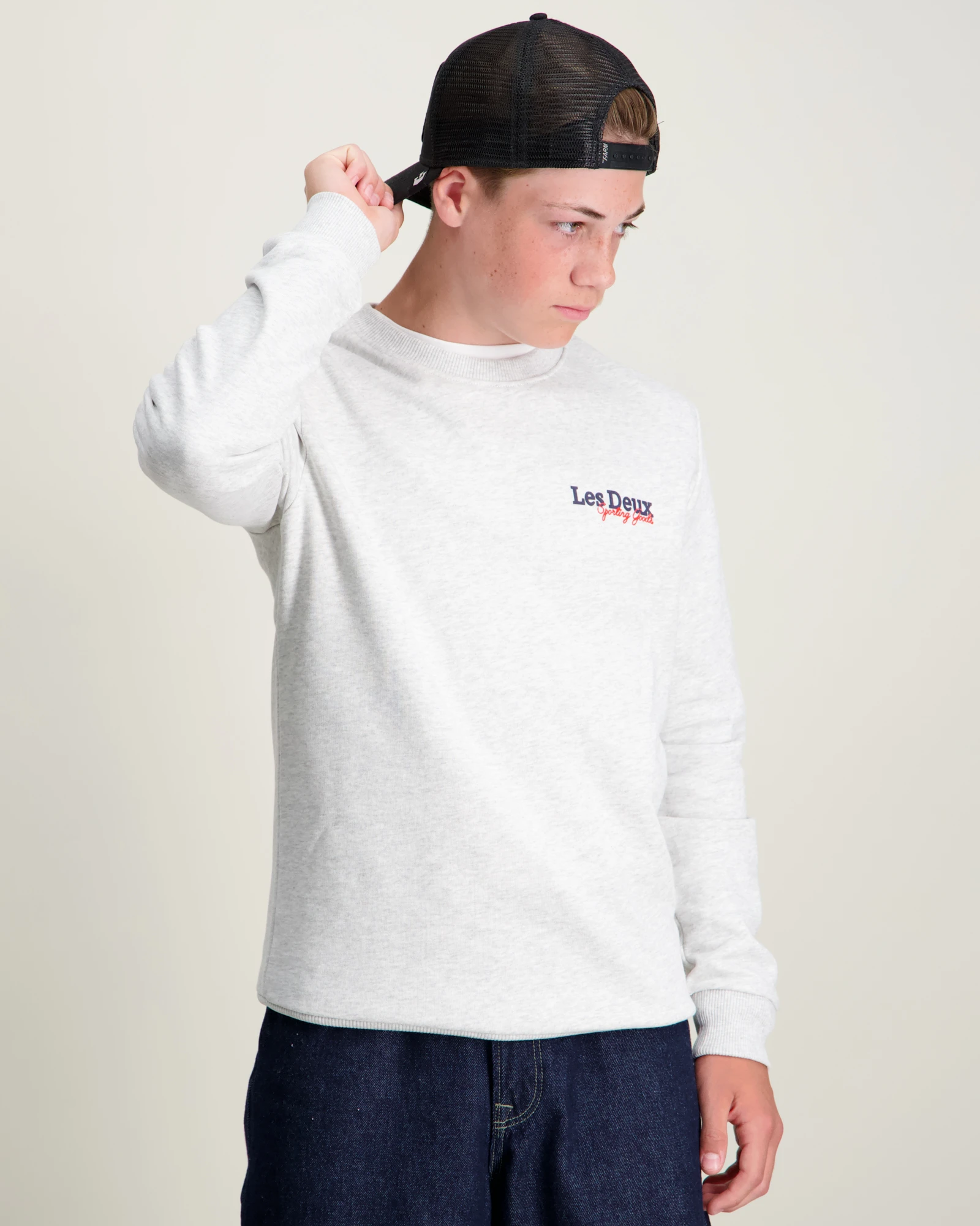 Les Deux Racing Sweatshirt Grå til Gutt | Kids Brand Store