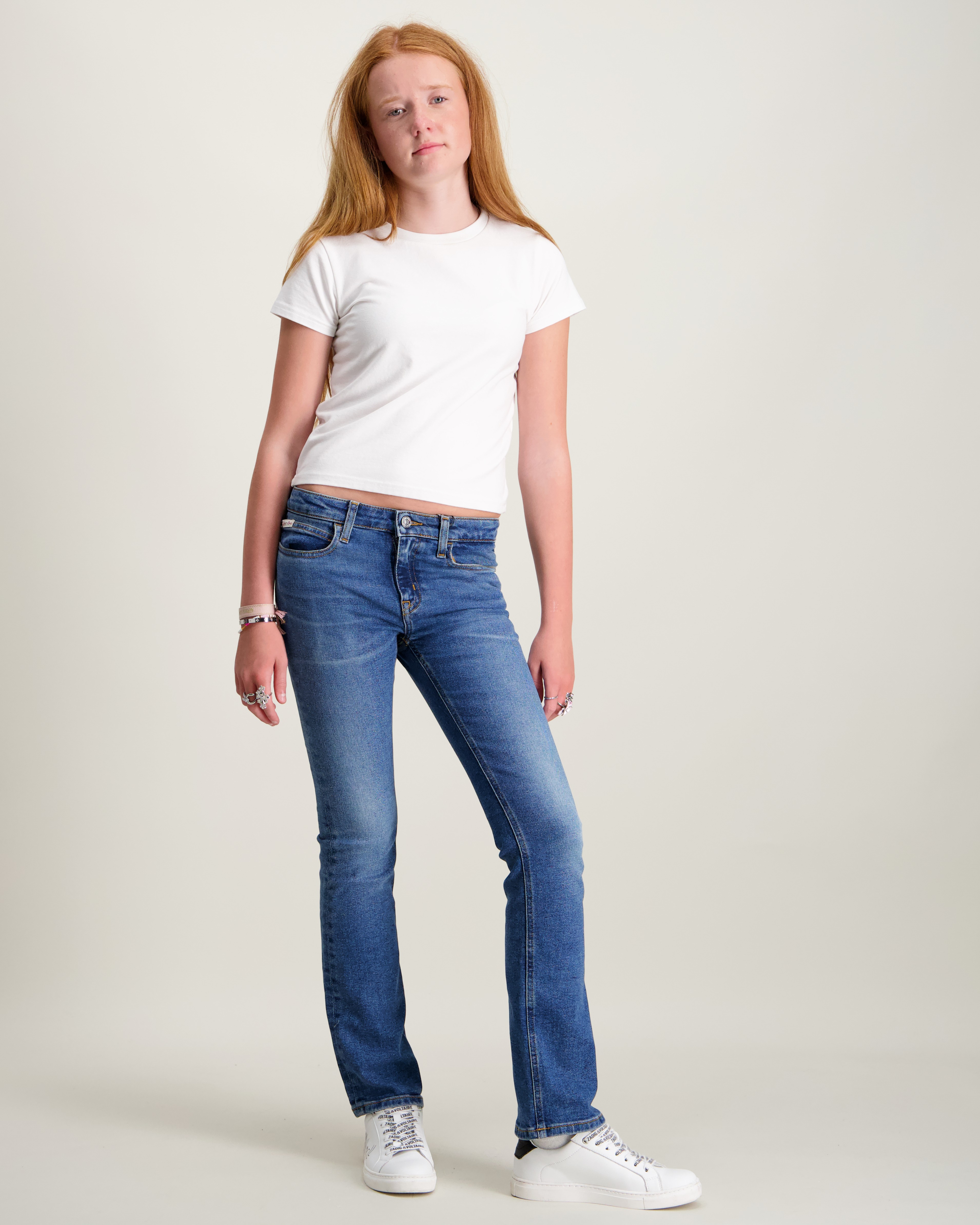 Calvin Klein MR FLARE DARK BLUE CF Blå för Tjej | Kids Brand Store