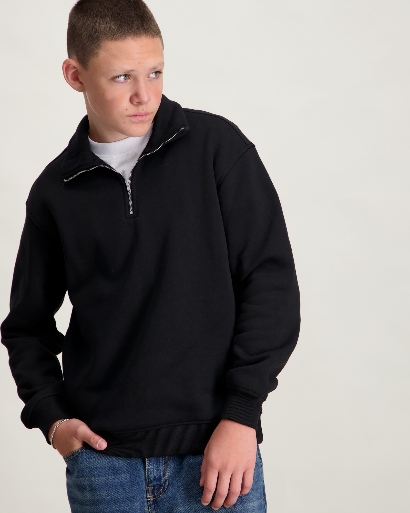 é sport line half zip sweat é sport line half zip sweat black Alpha Half Zip Sweatshirt