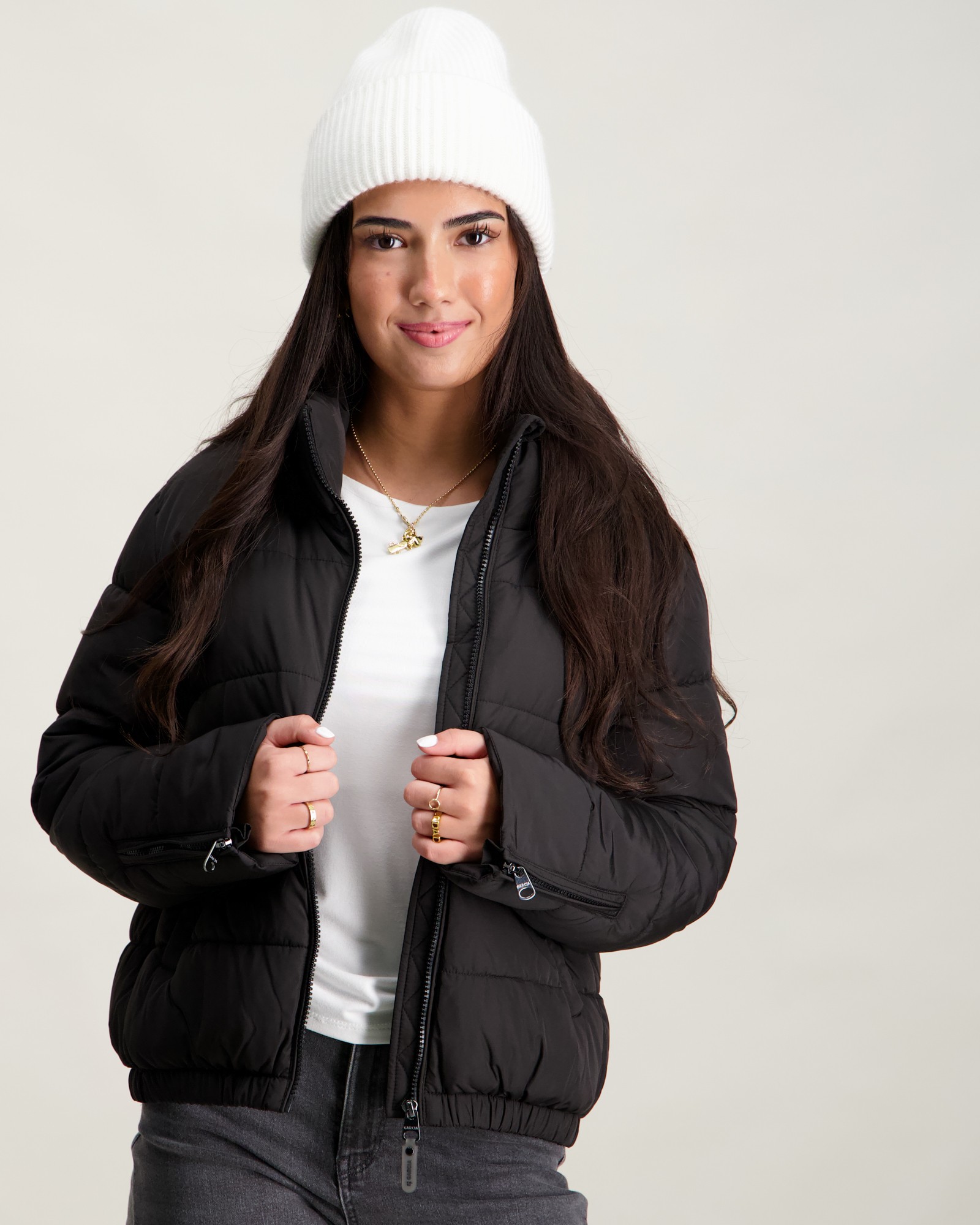 Garcia Girls outdoor jacket Schwarz für Mädchen Kids Brand Store