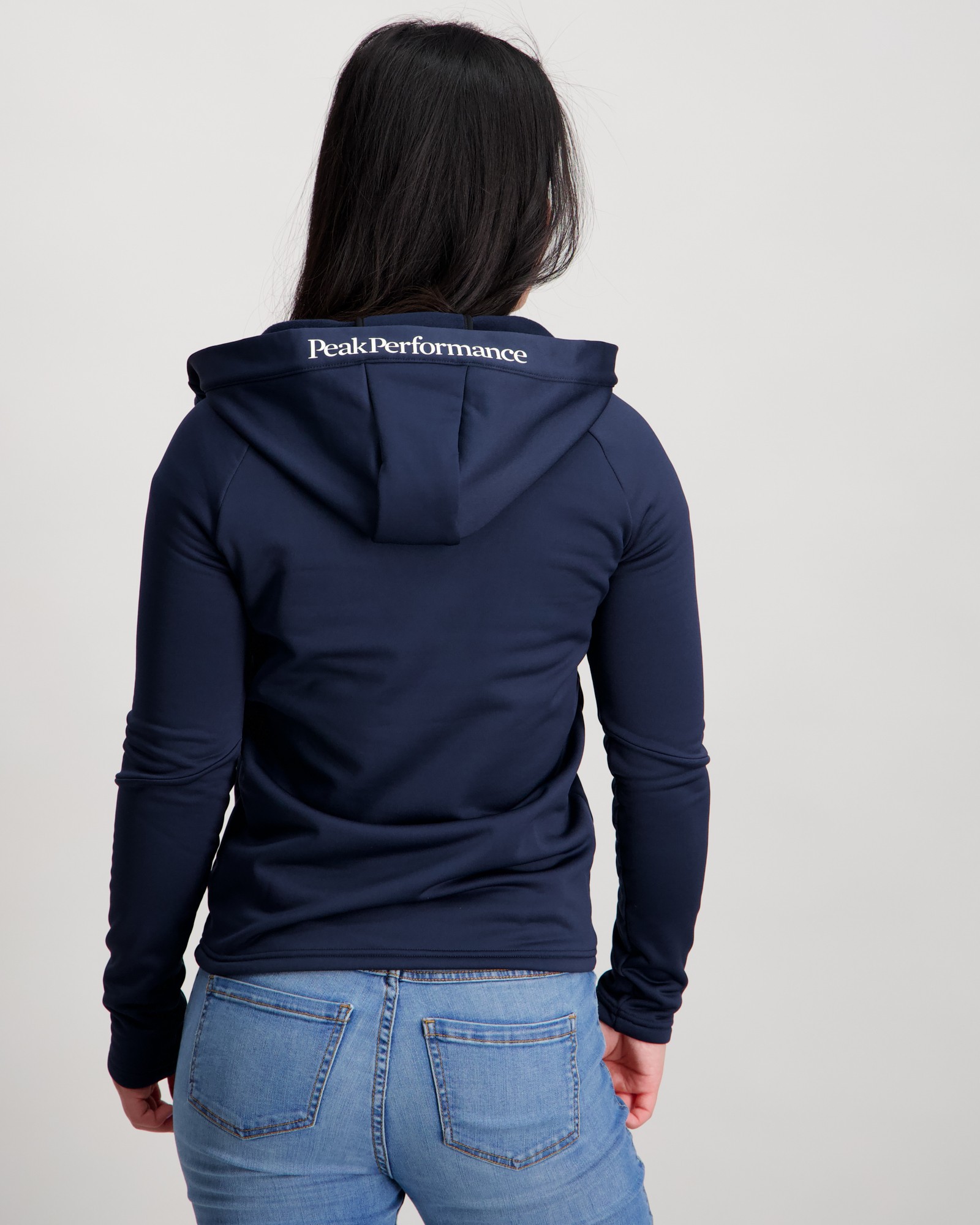 Peak Performance Jr Rider Essentials Zip Blå til Jente | Kids Brand Store