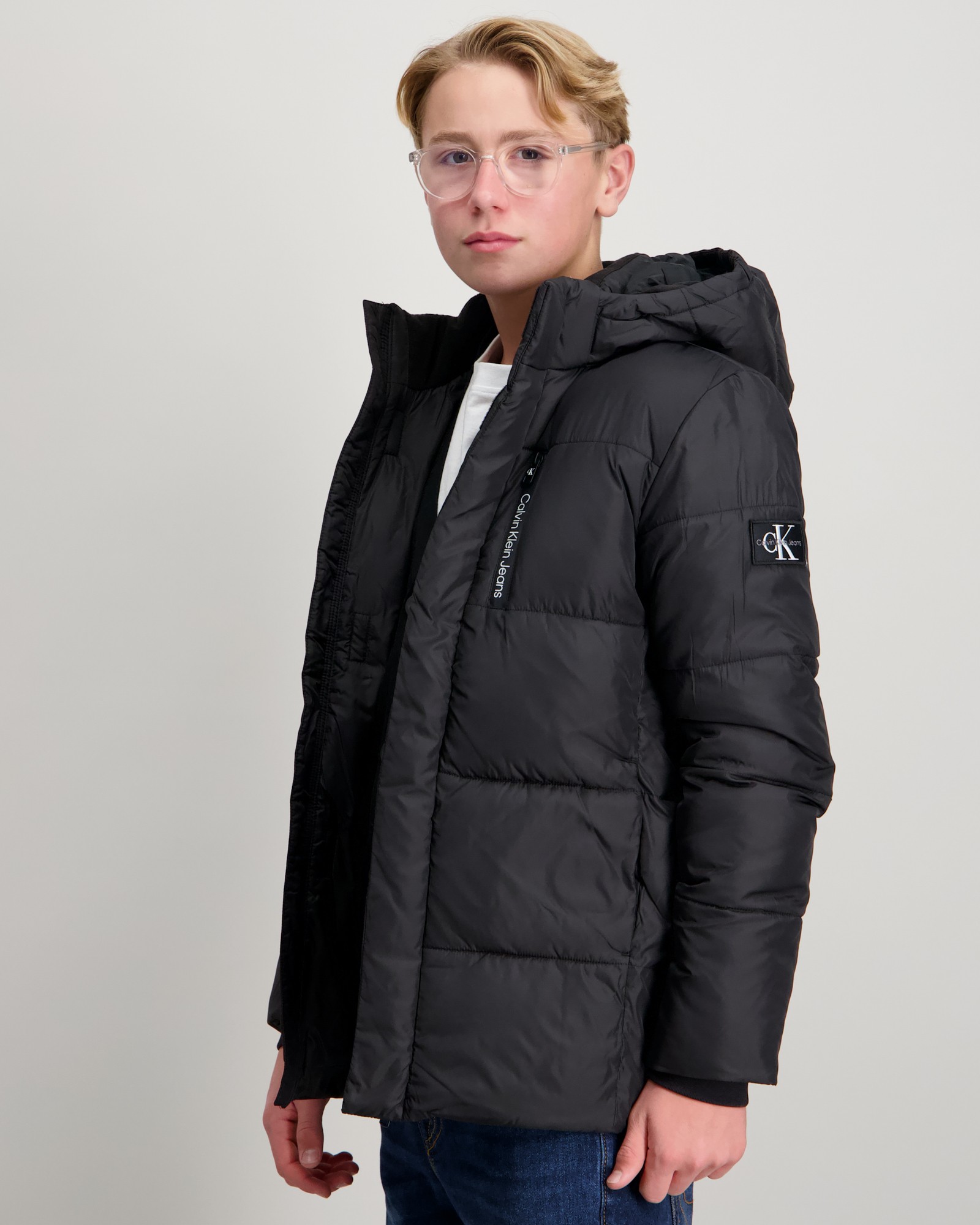 Calvin Klein ESSENTIAL PUFFER JACKET Schwarz für Jungen Kids