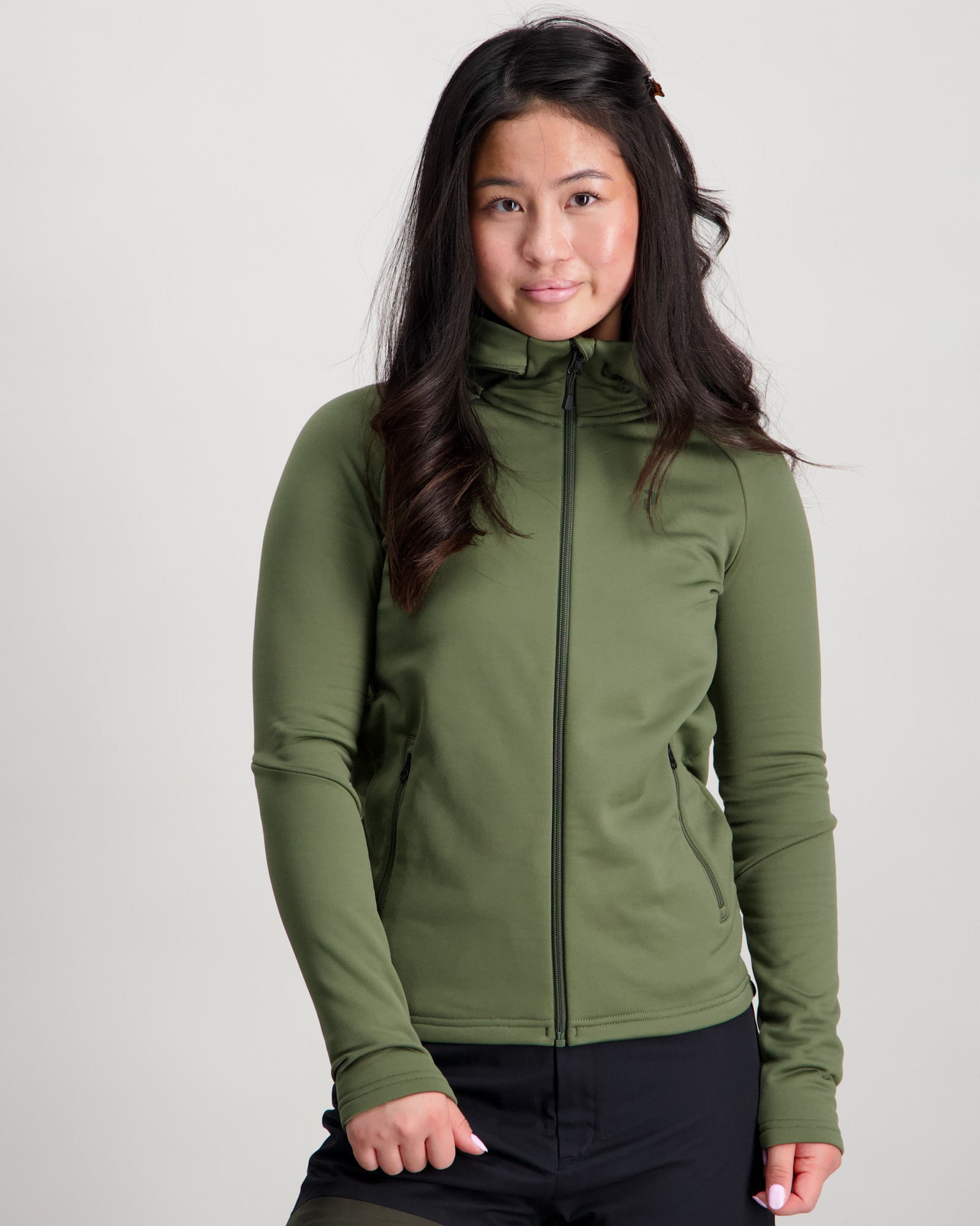 Peak Performance Jr Rider Essentials Zip Grön för Tjej | Kids Brand Store