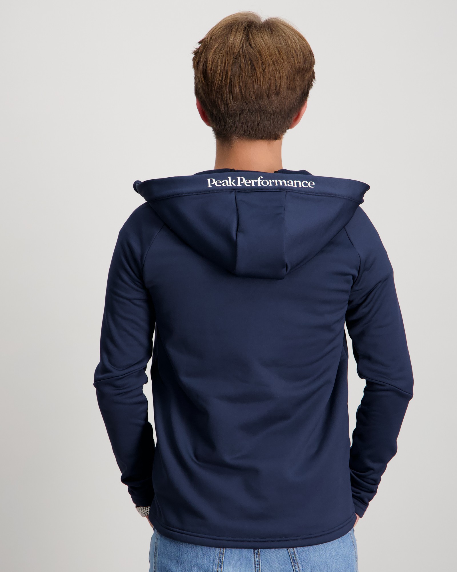 Peak Performance Jr Rider Essentials Zip Blå til Gutt | Kids Brand Store