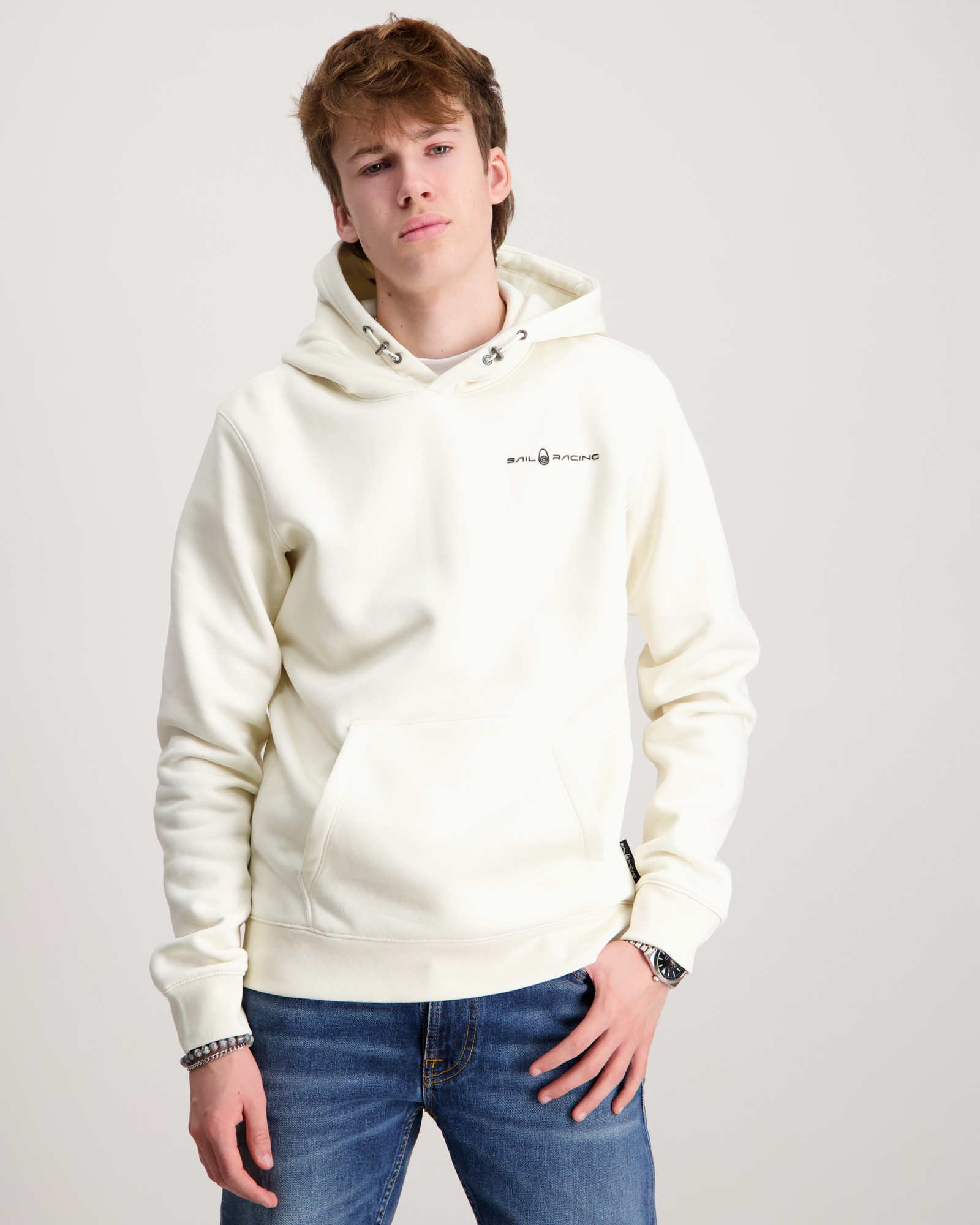 Sail Racing JR BOWMAN LOGO HOOD Kremfarget til Gutt | Kids Brand Store
