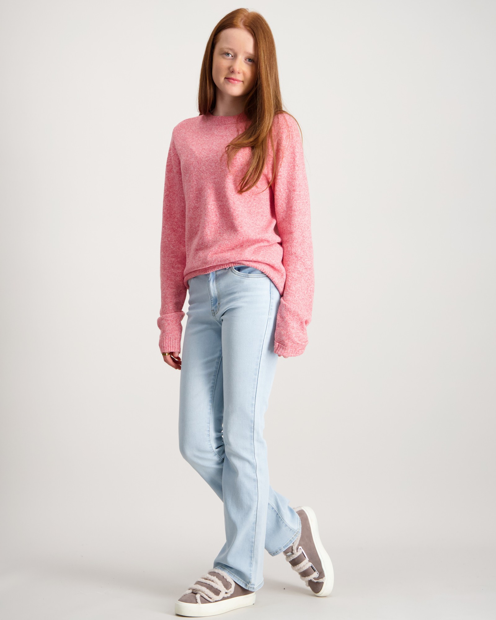 Levi's® Kids Bootcut-Jeans LVG REGULAR RISE FLARE mit integriertem Denim-Gürtel