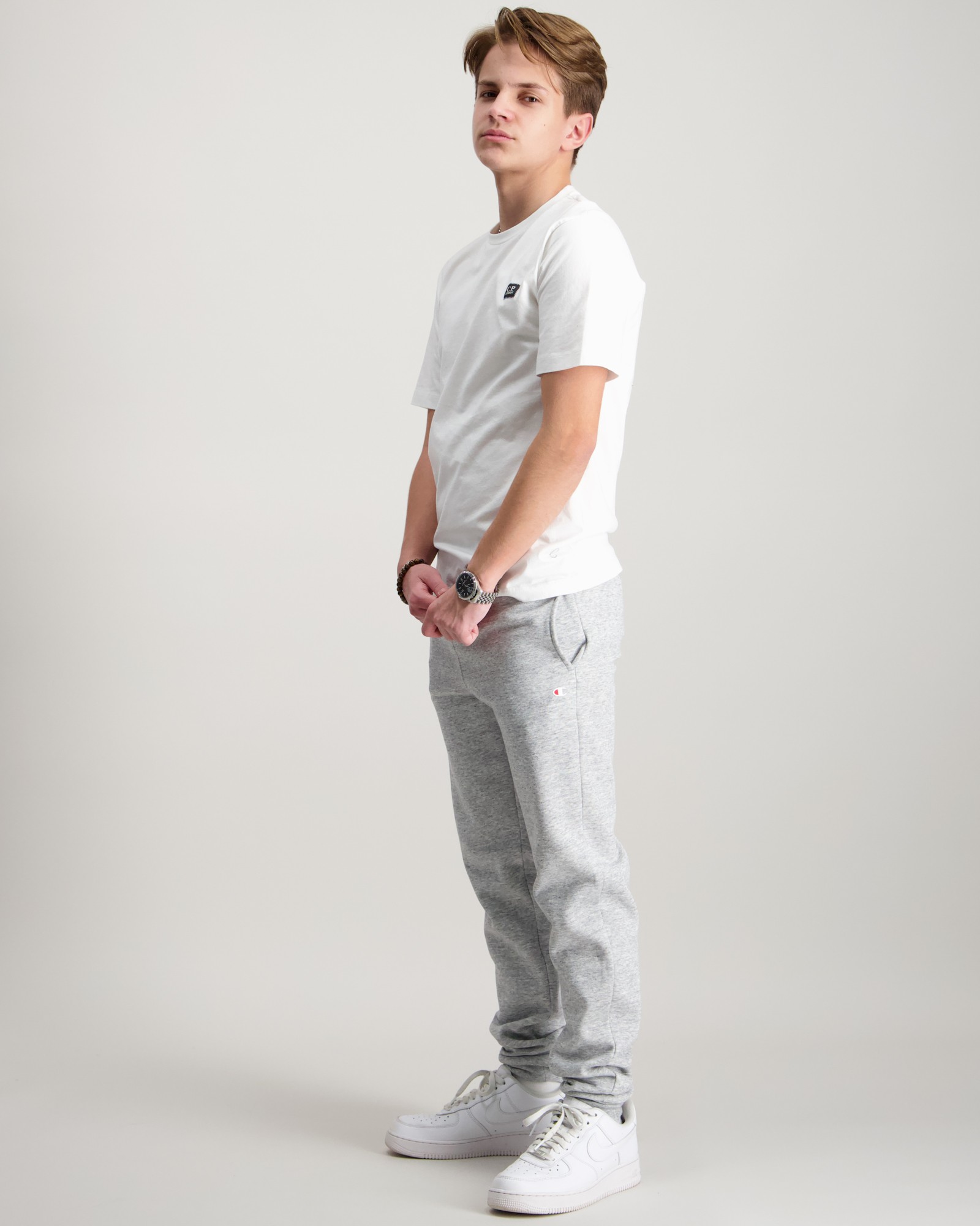 Champion Rib Cuff Pants Harmaa varten Pojat | Kids Brand Store
