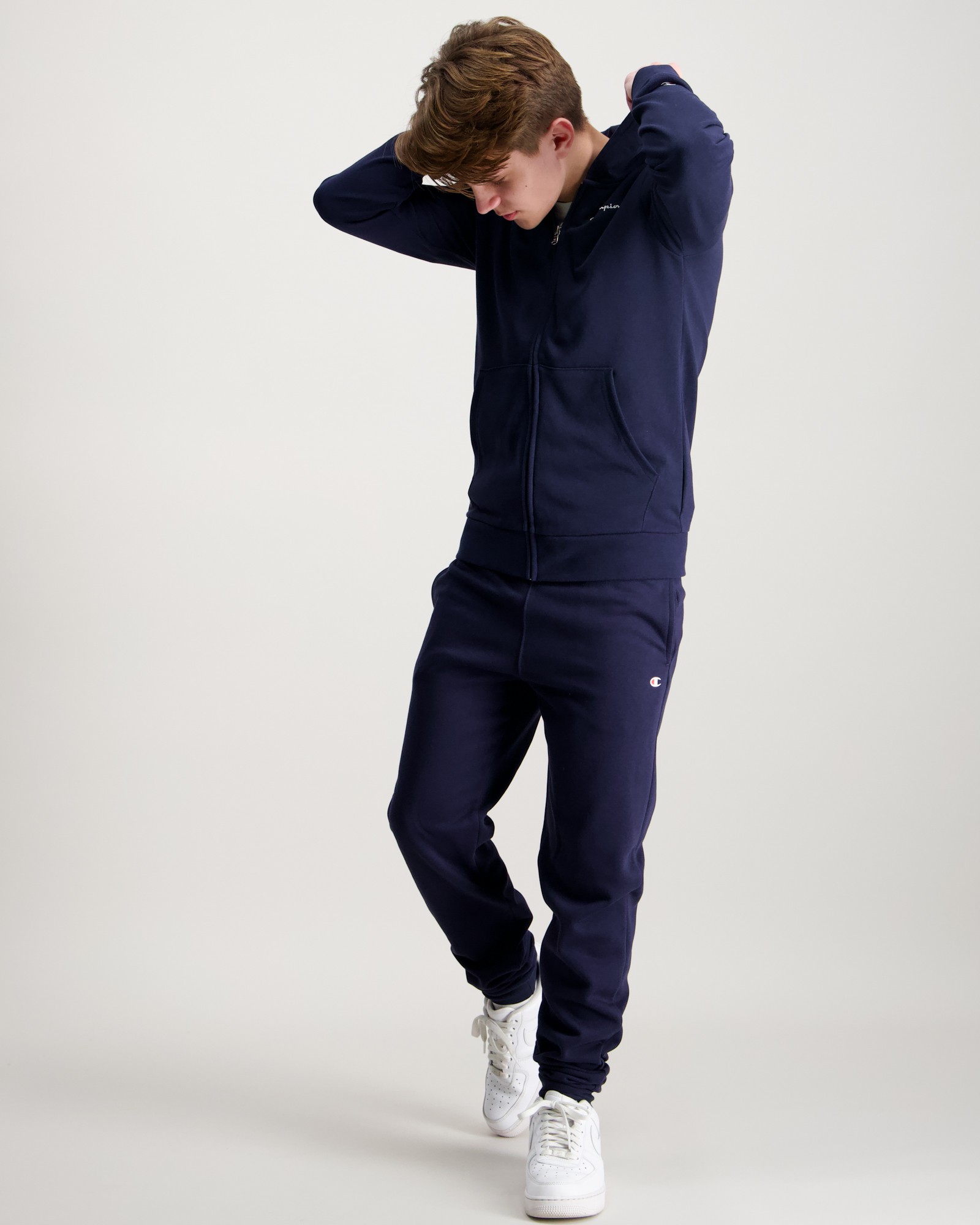 Champion Rib Cuff Pants Blå för Kille | Kids Brand Store