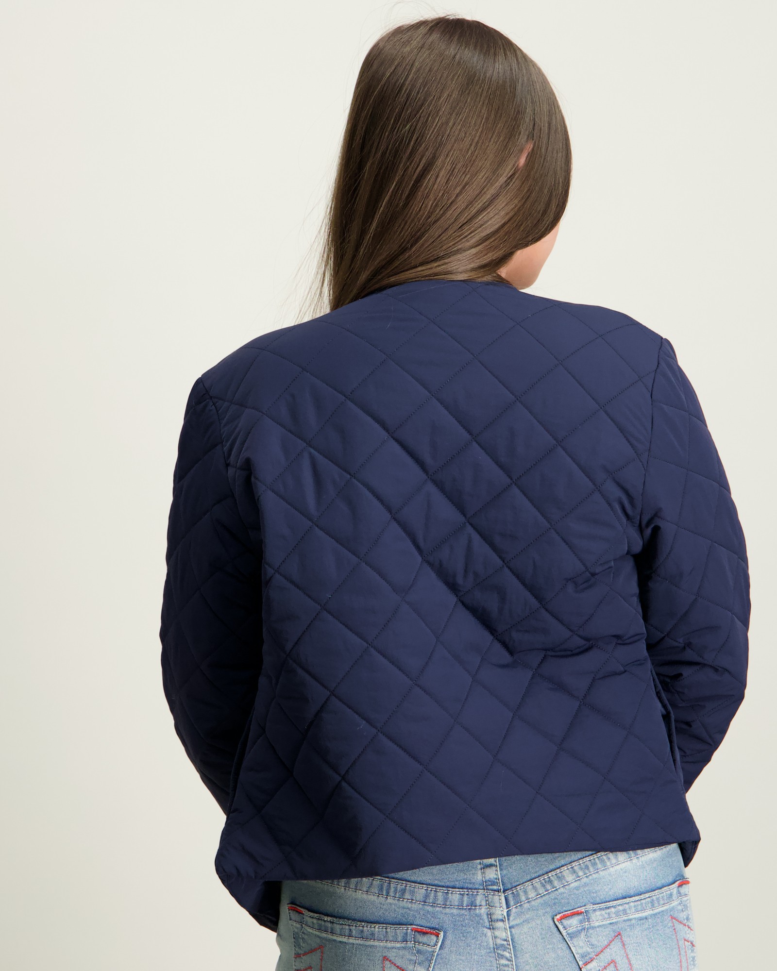 LMTD NLFMARLA QUILT JACKET Blå til Jente | Kids Brand Store