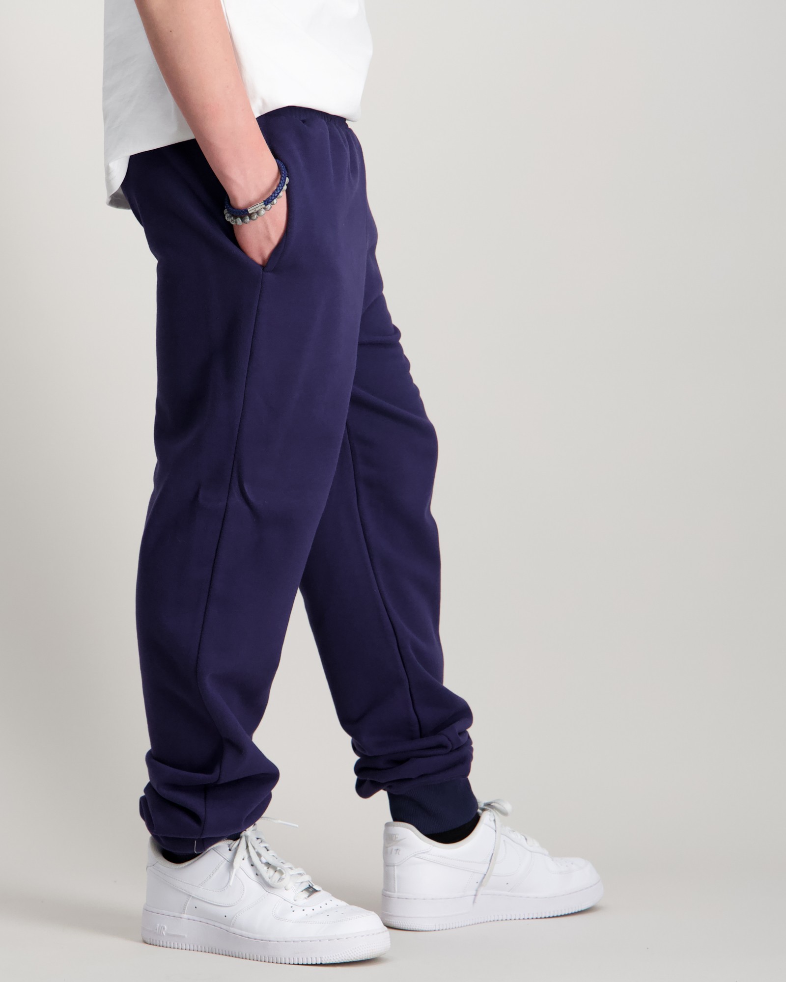 Zeke Essential Logo Tag Joggers Blå til Gutt | Kids Brand Store