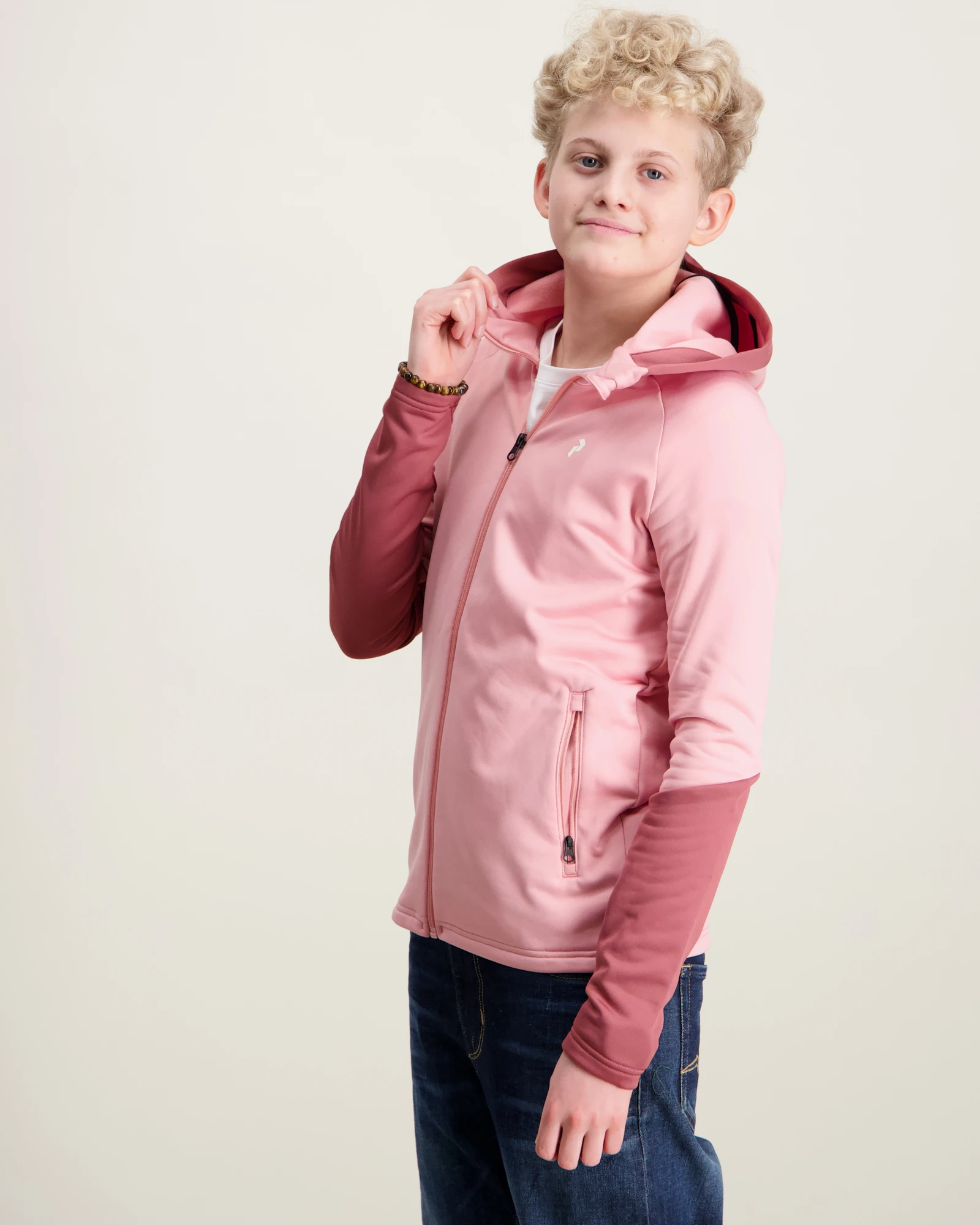 Peak Performance Jr Rider Essentials Zip Rosa för Kille | Kids Brand Store