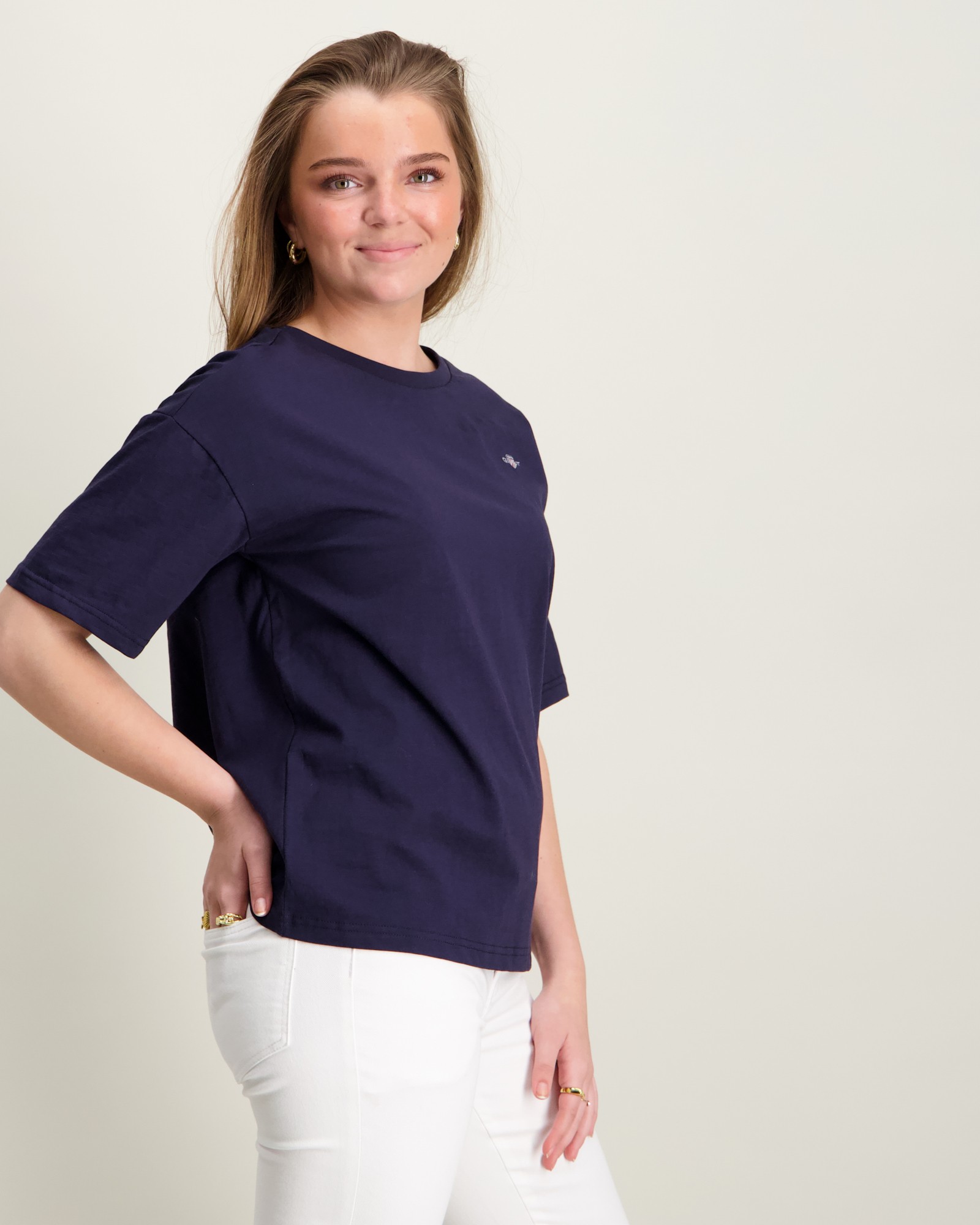 GANT EXCLUSIVE HERITAGE 2.0 GRAPHIC SS TSHIRT - T-shirt print - ruby